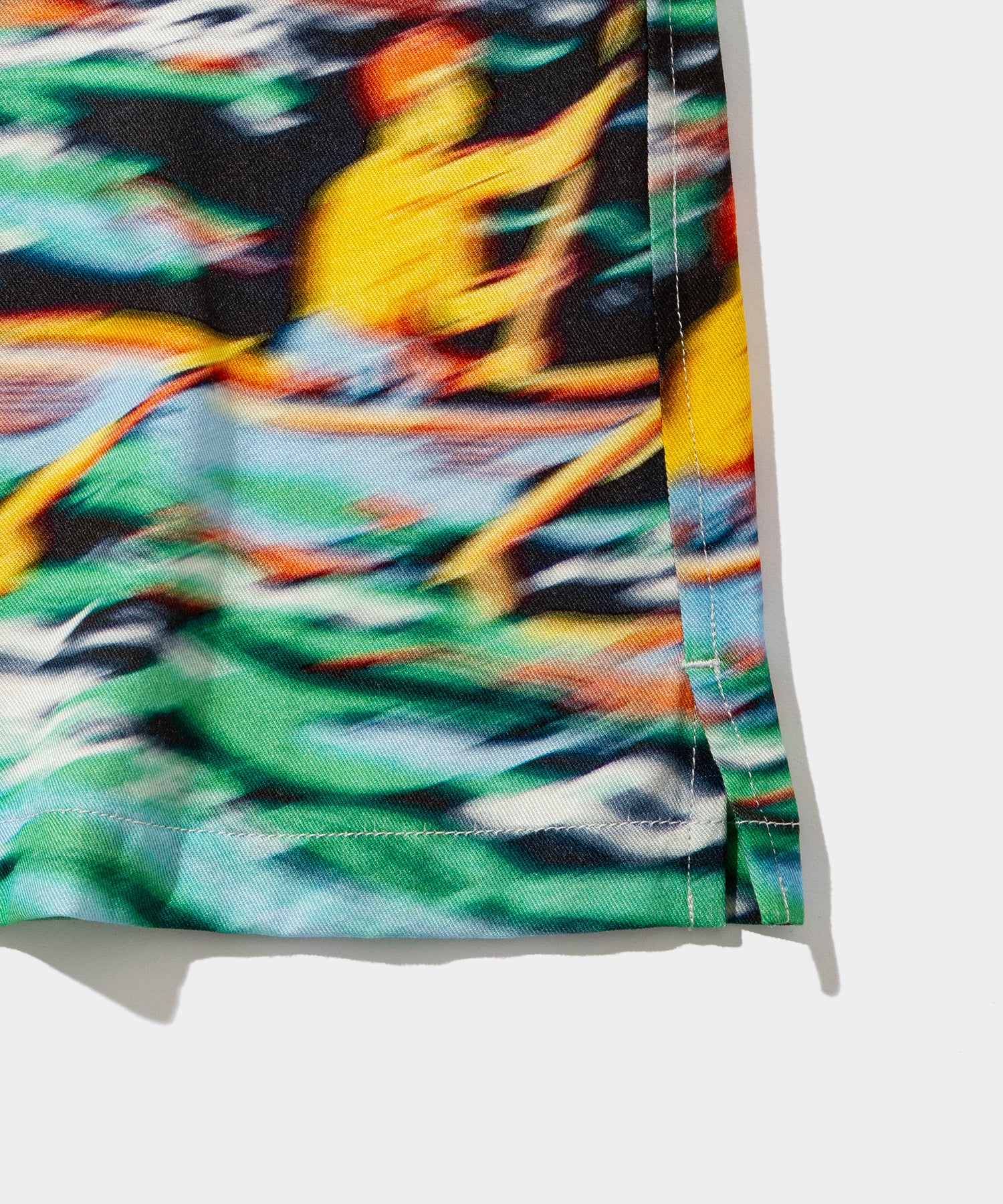 Blurred Rayon Shirts (palm tree)
