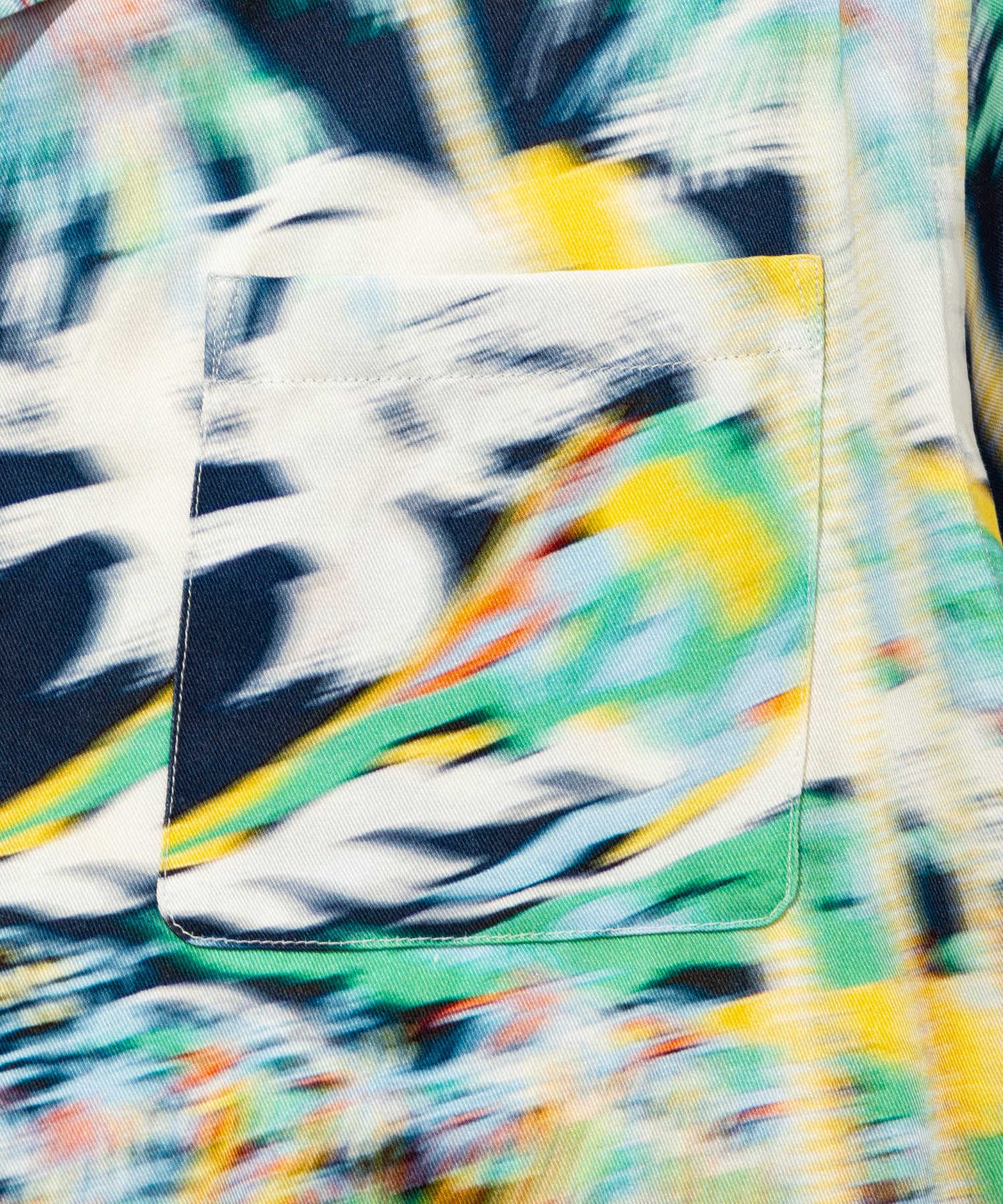 Blurred Rayon Shirts (palm tree)
