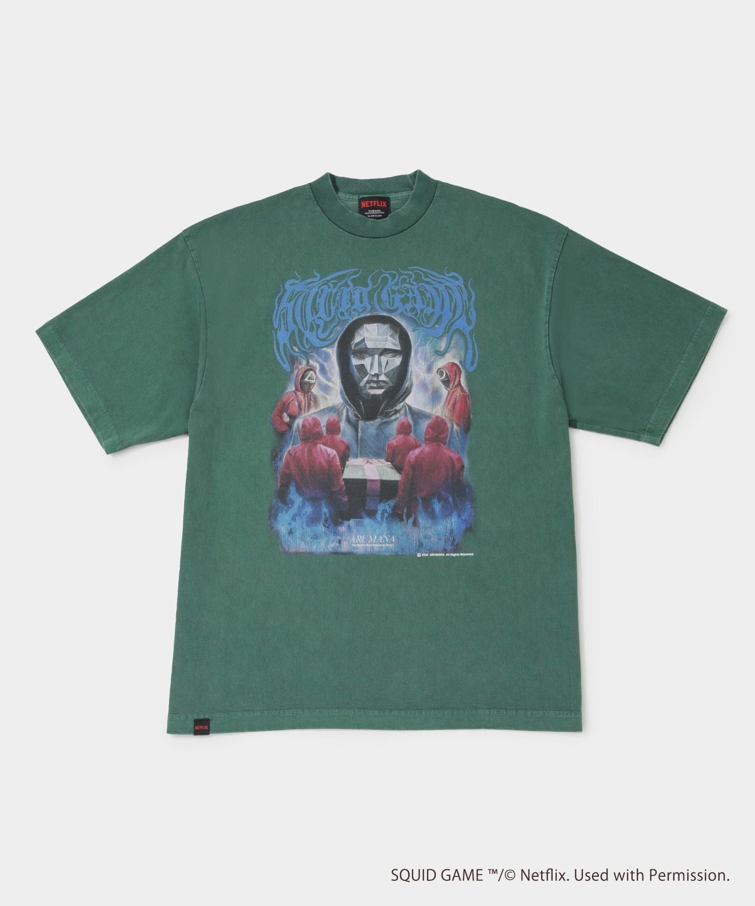 「イカゲーム」Original Graphic SS T-Shirt (フロントマン)