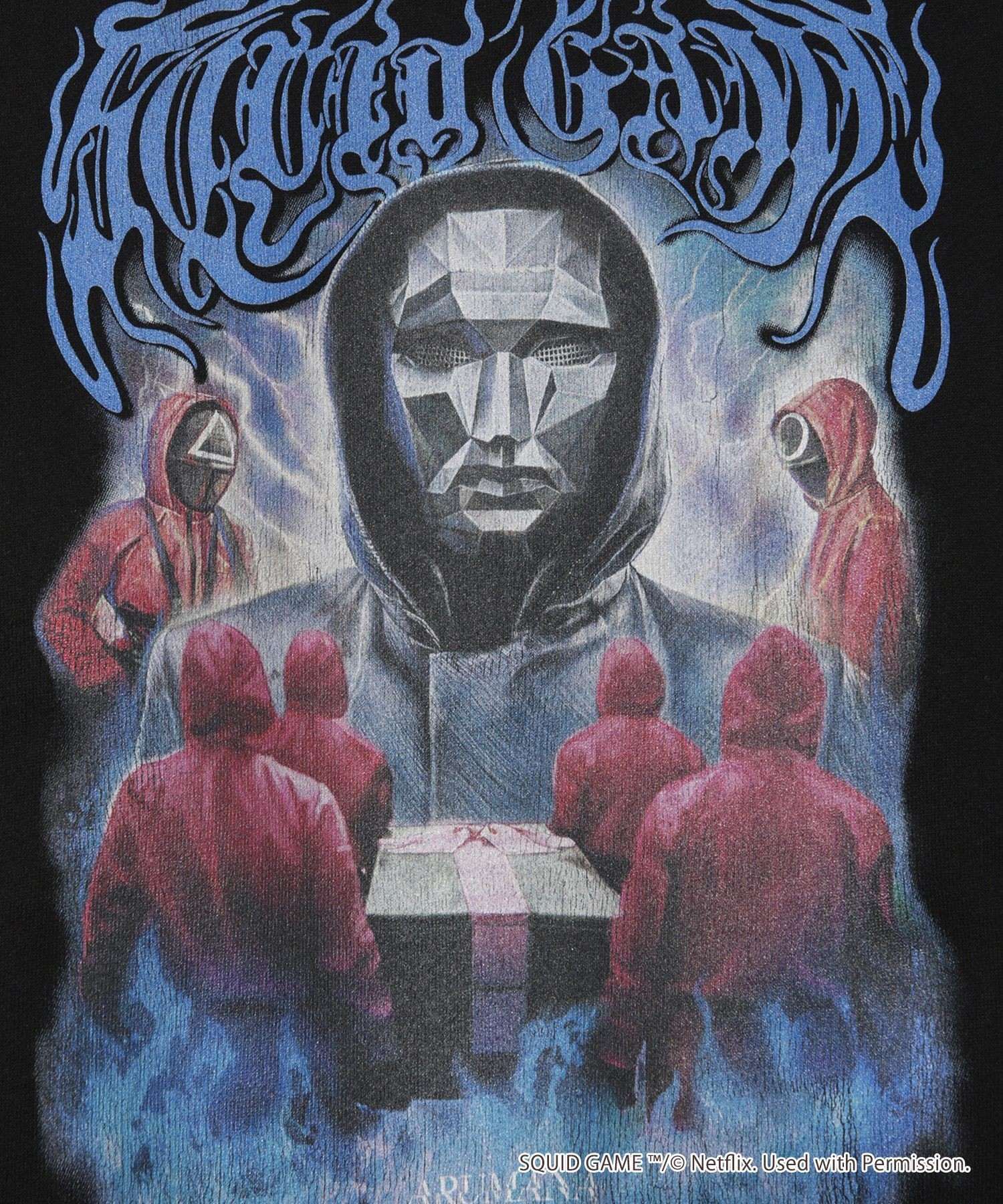 「イカゲーム」Original Graphic Sweat Crew (フロントマン)