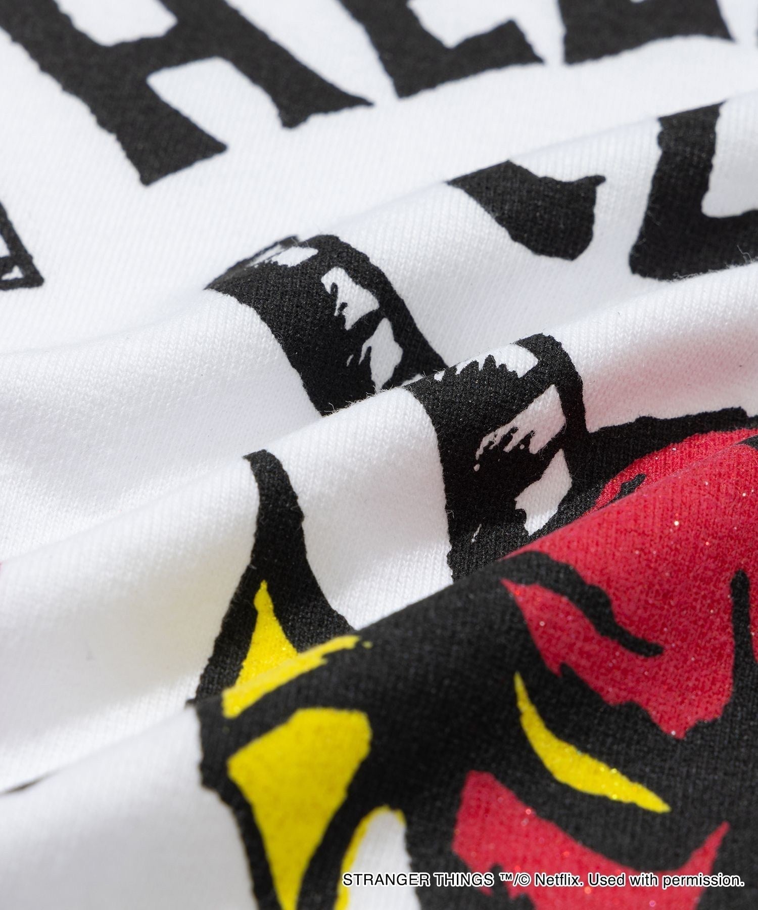 STRANGER THINGS HELLFIRE CLUB RAGLAN SLEEVE TEE