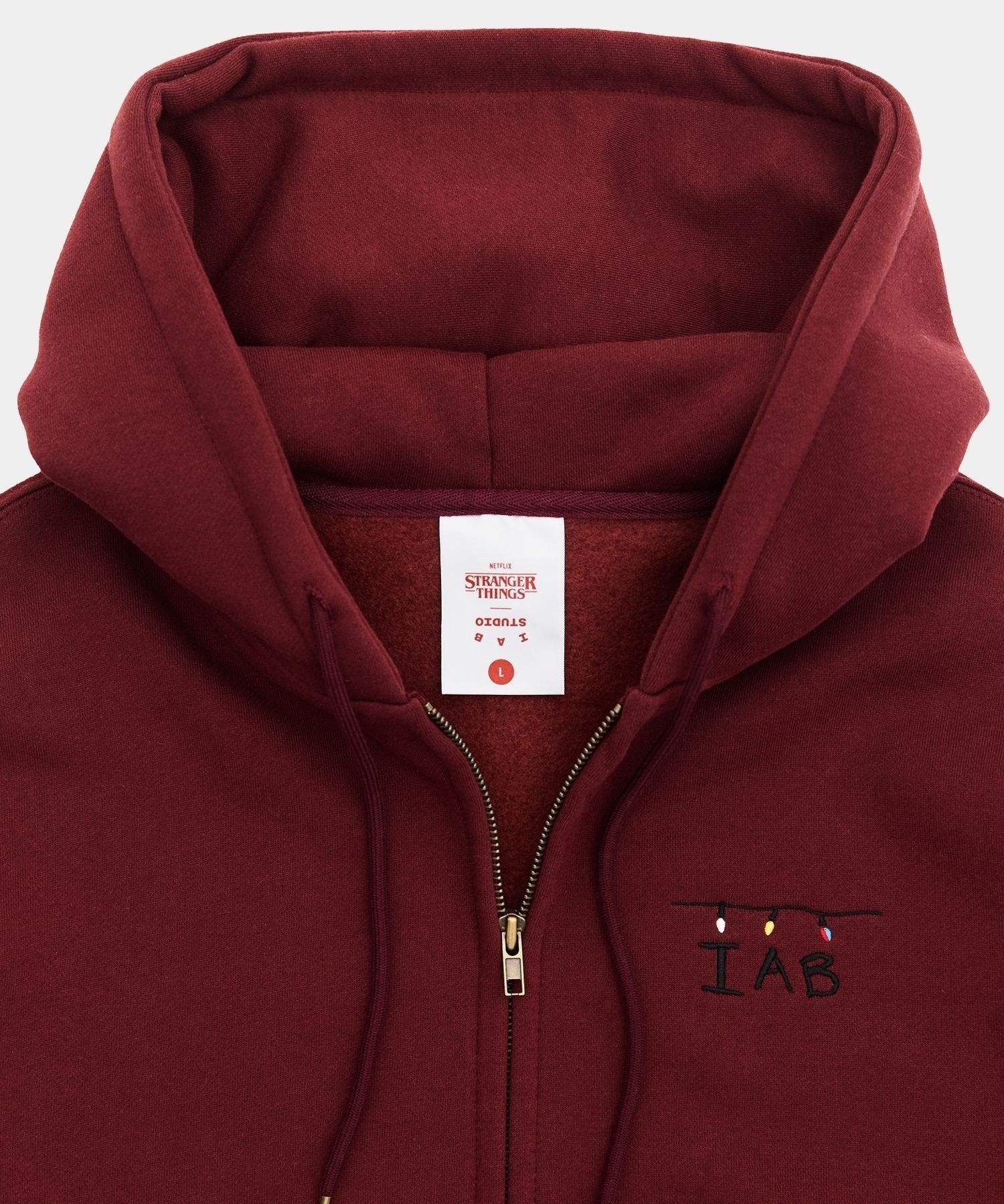 IAB STUDIO Tree Lights Zip-up Hoodie