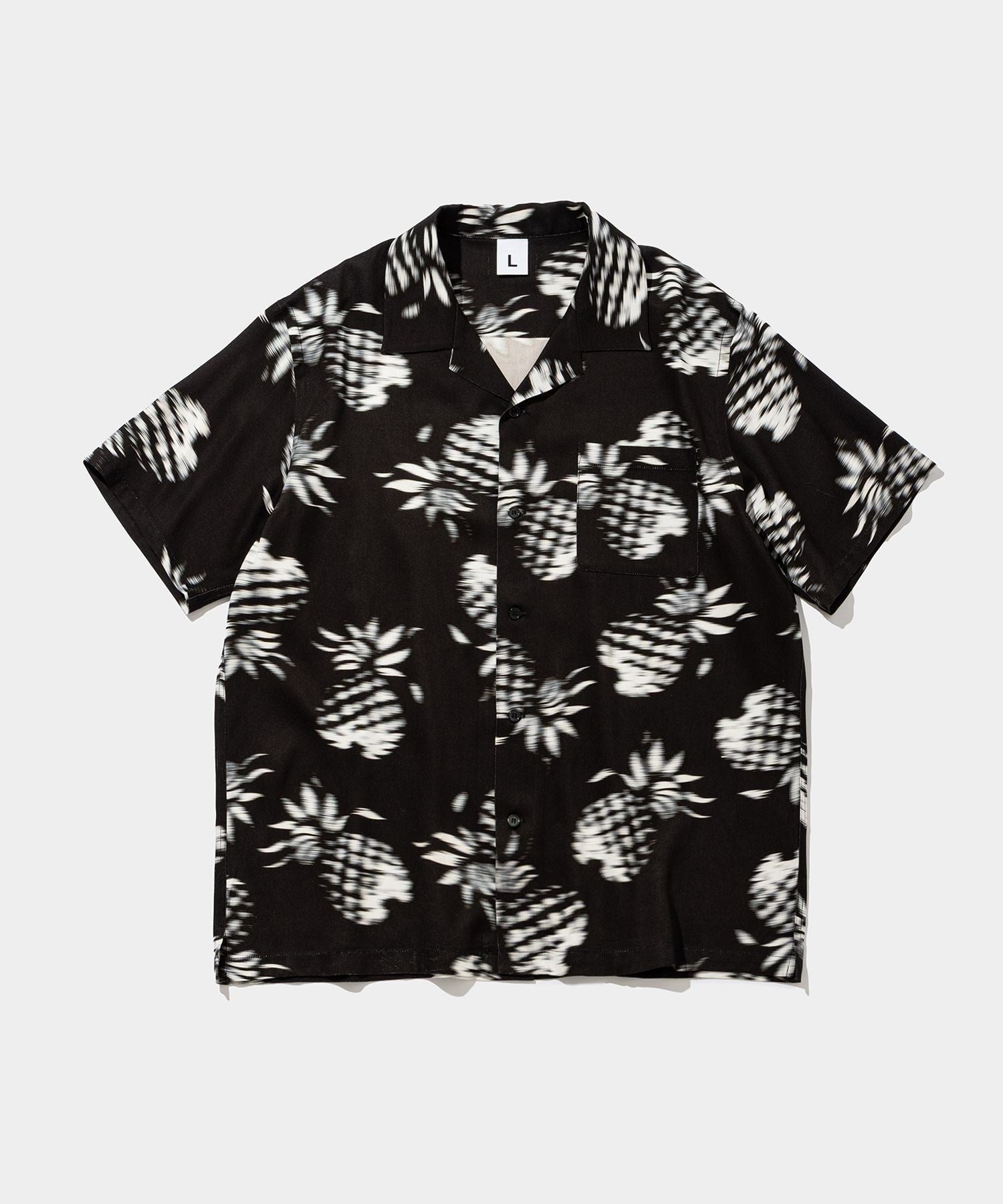 Blurred Rayon Shirts (pineapple)