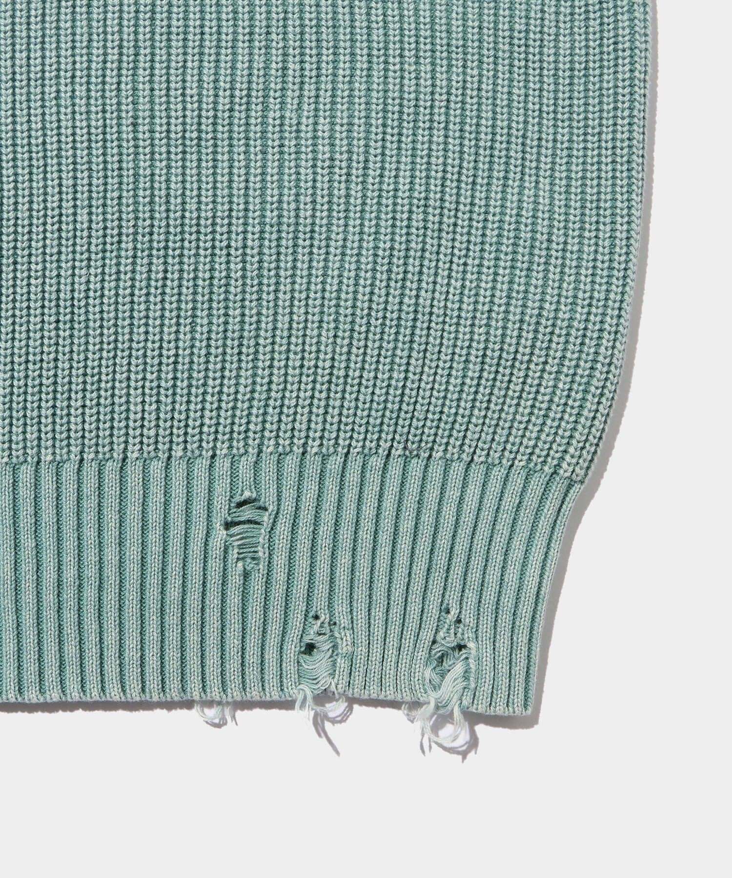 Fade Color Crew Knit