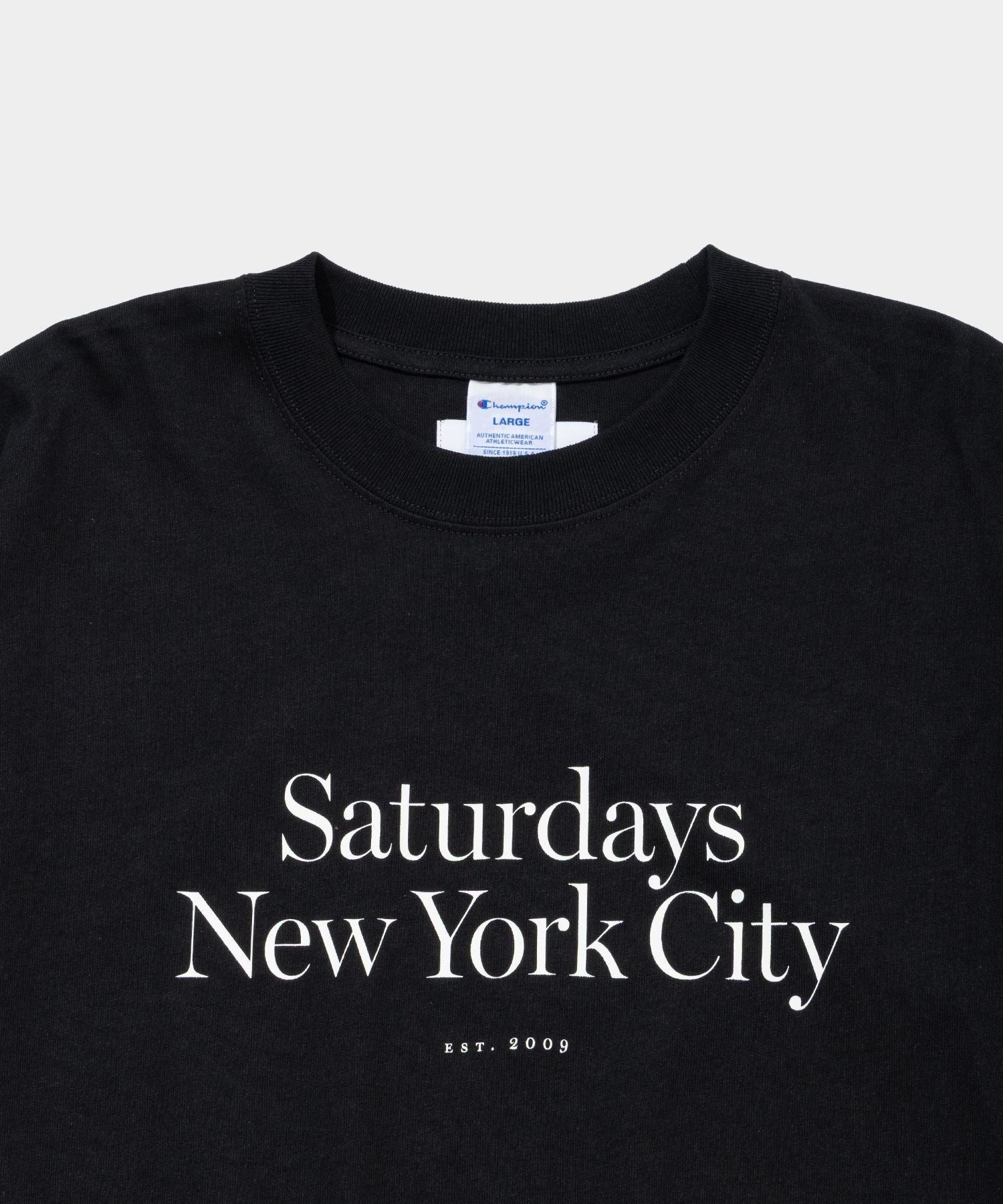 Champion S/S Tee - 016 Saturdays NYC
