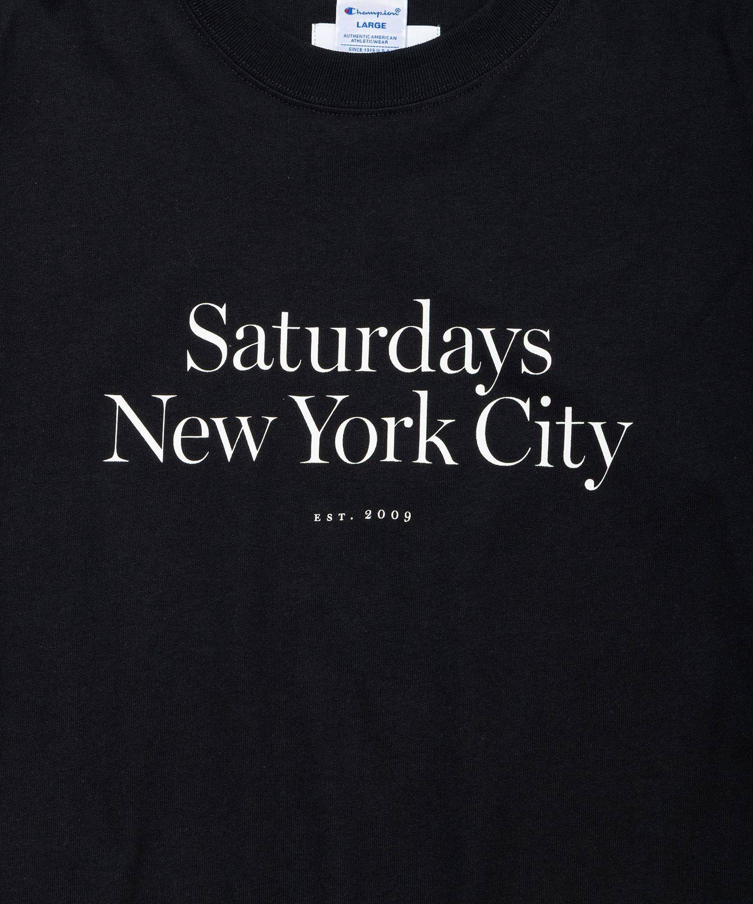 Champion S/S Tee - 016 Saturdays NYC