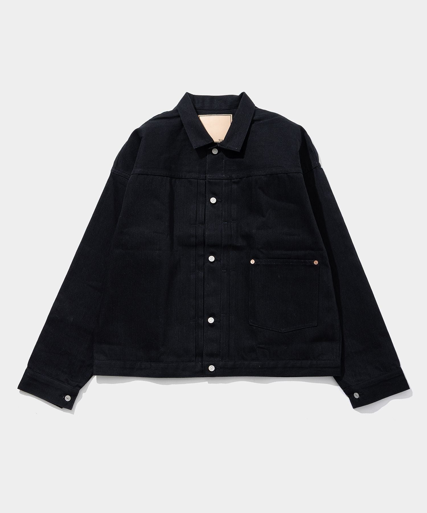 DENIM COPPER RIVETED BLOUSES, PLEATED FRONT 100
