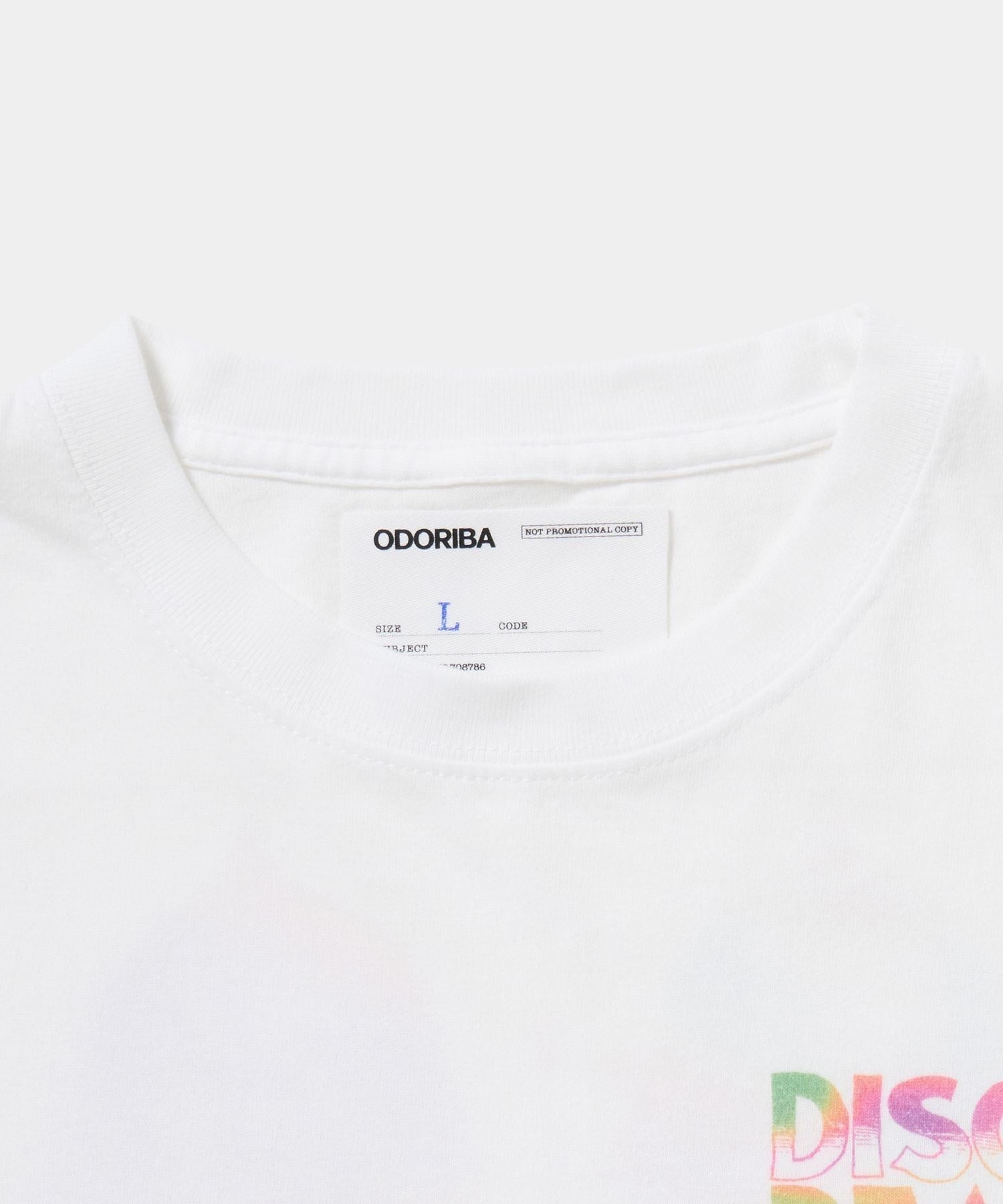 ODORIBA Disco Dead Tee- V.A. ONLINE STORE