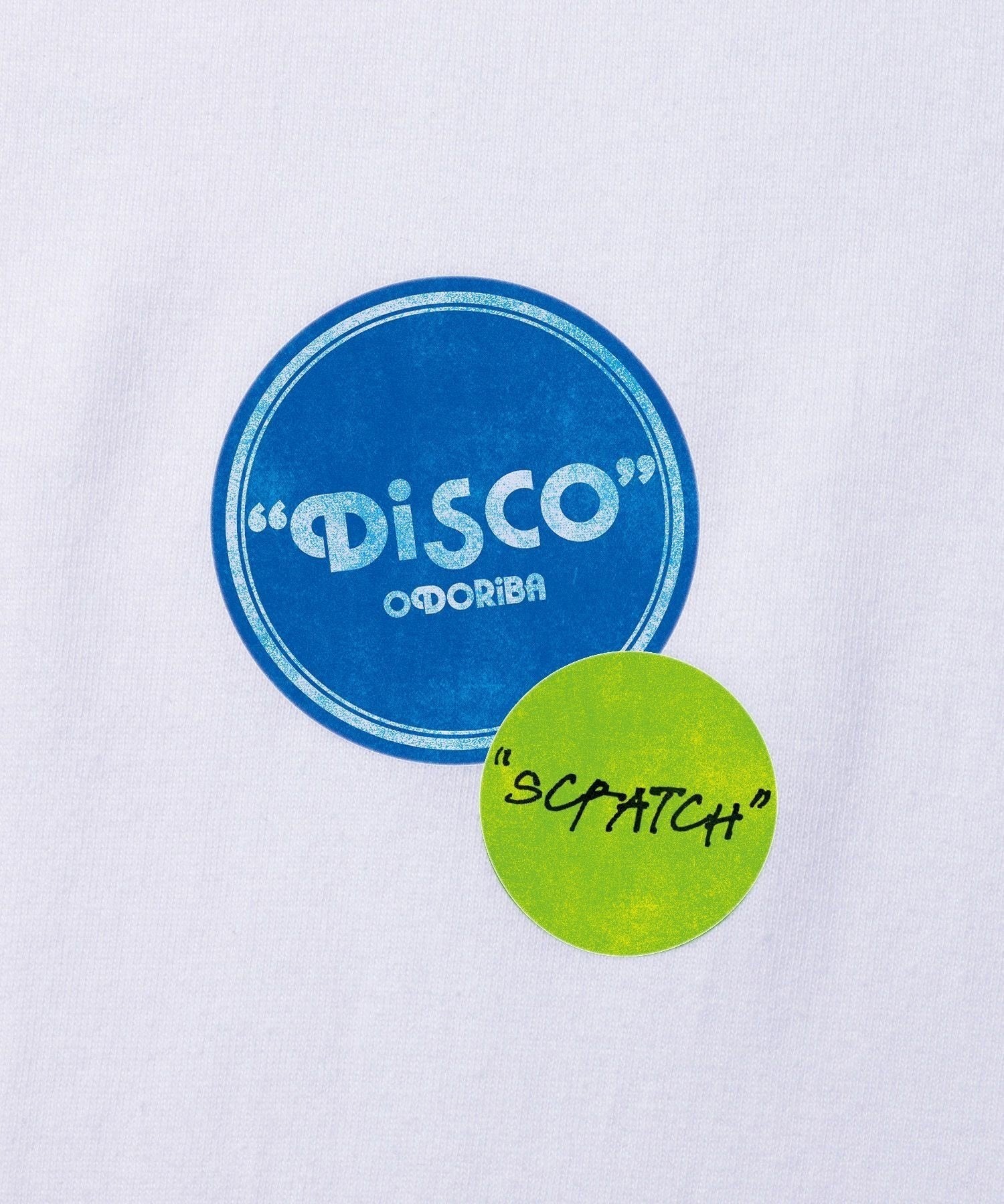 ODORIBA DISCO Scratch Tee- V.A. ONLINE STORE