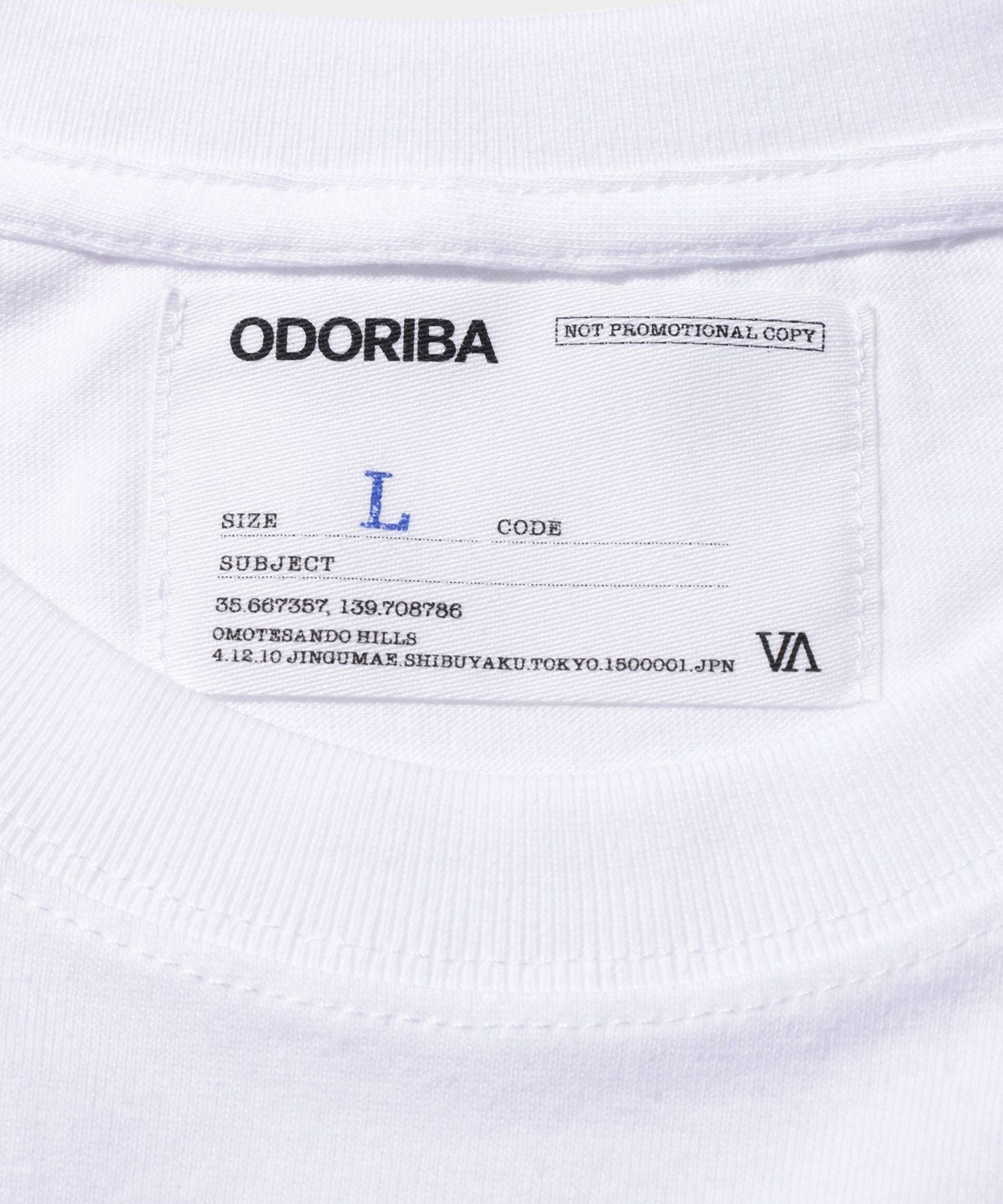 ODORIBA DISCO Scratch Tee- V.A. ONLINE STORE