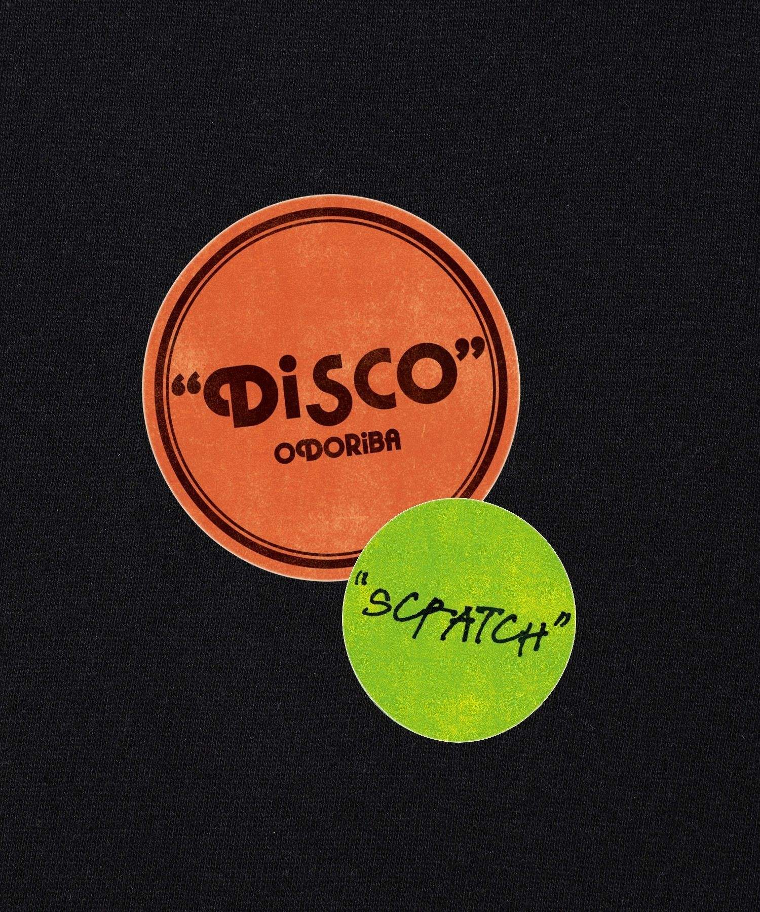 ODORIBA DISCO Scratch Tee- V.A. ONLINE STORE