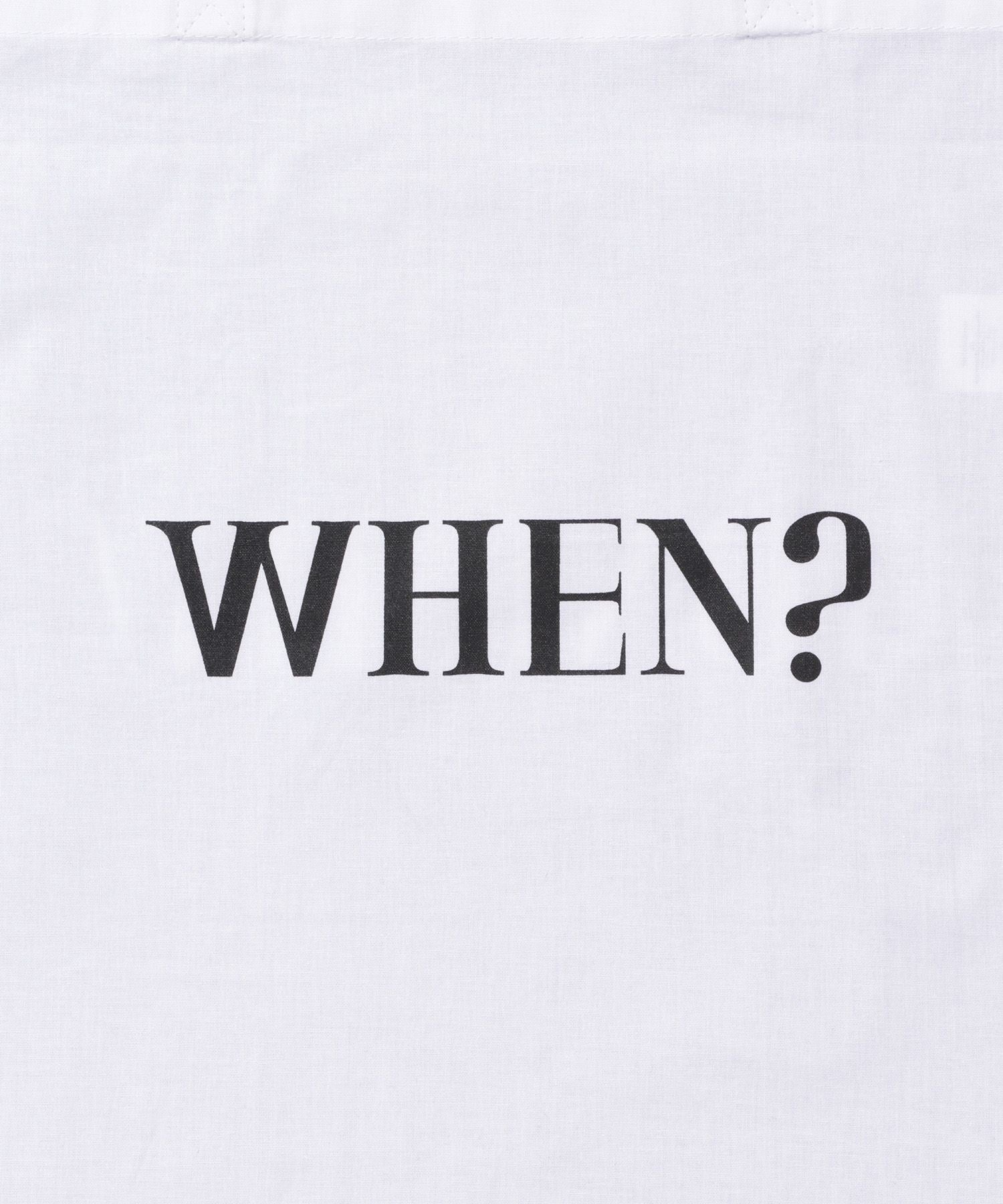 ODORIBA When? Tonight Tote Bag- V.A. ONLINE STORE