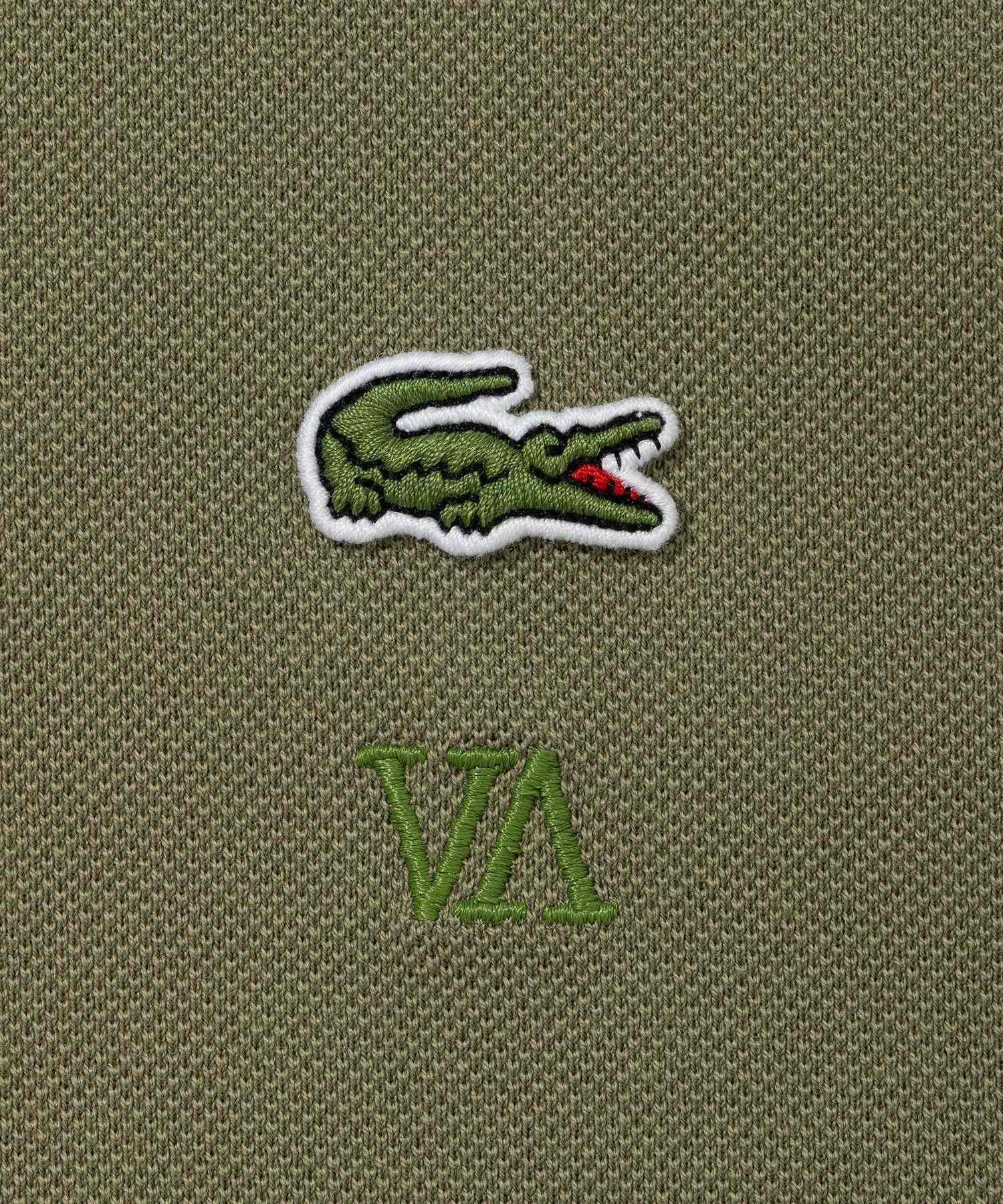 LACOSTE | V.A. Washed Tumbler Polo- V.A. ONLINE STORE
