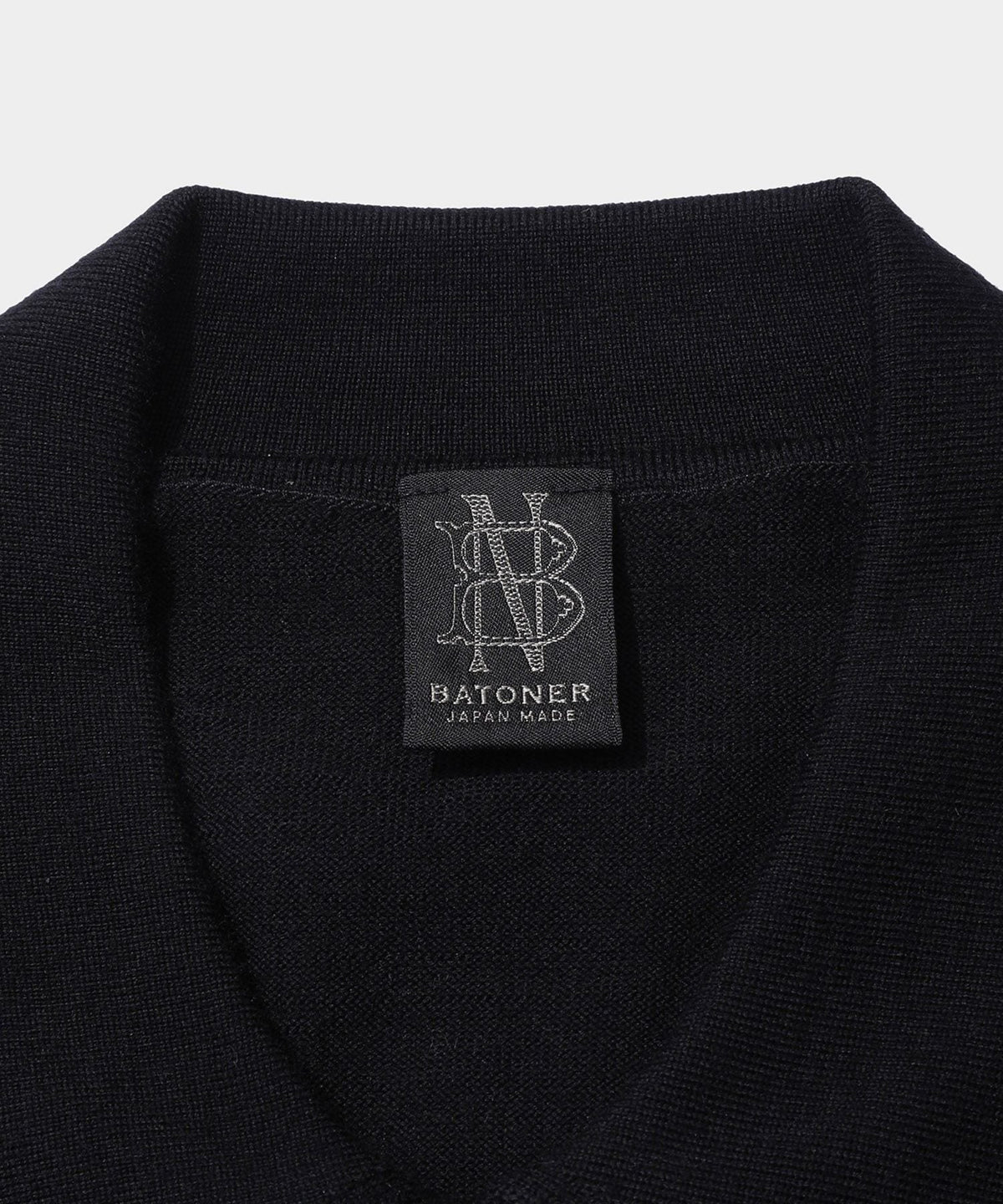 BATONER Super High Gauge Merino Polo