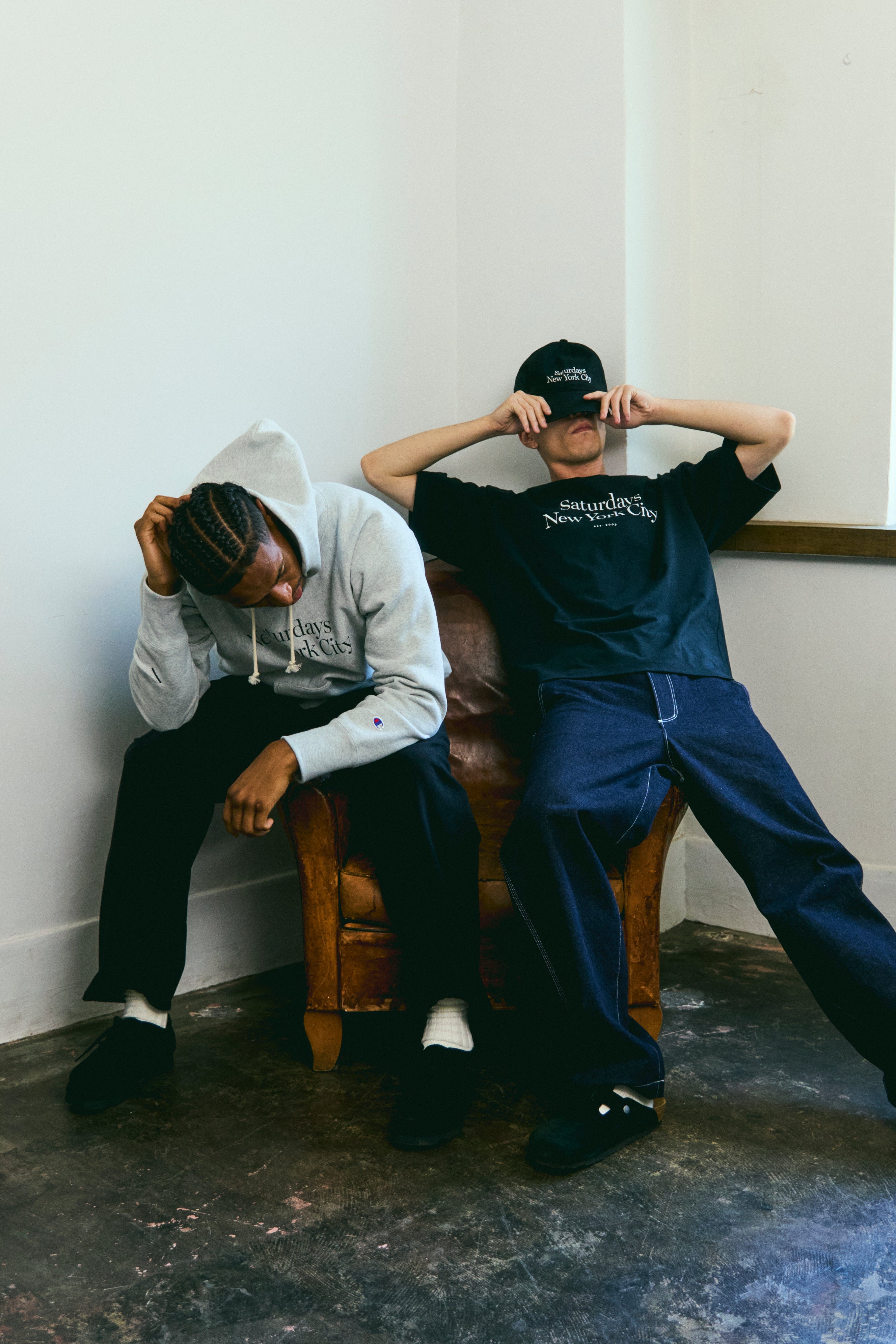 Champion Sweat Hoodie - 016 Saturdays NYC