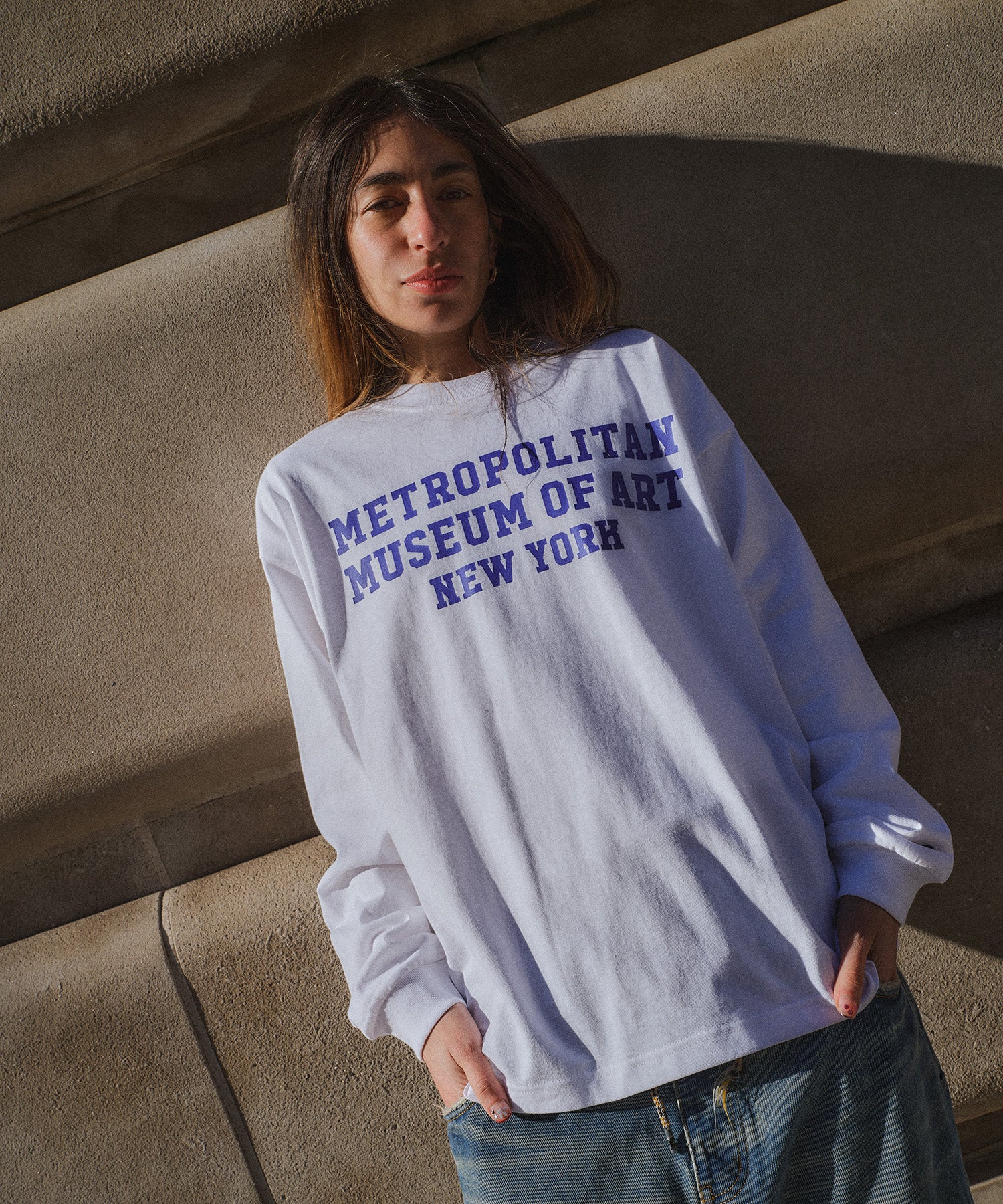 Champion L/S Tee - 013 MET