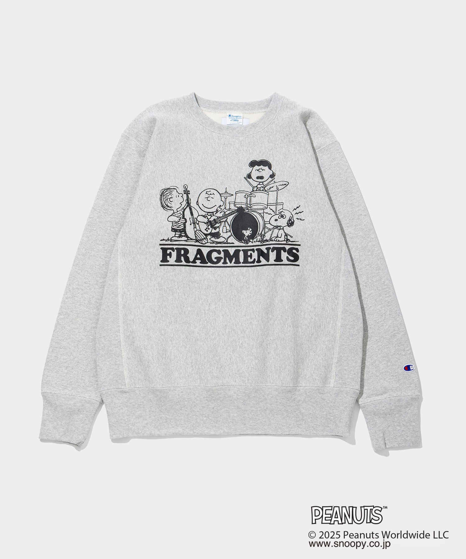 Champion C/N Sweat - 011A PEANUTS FRAGMENTS