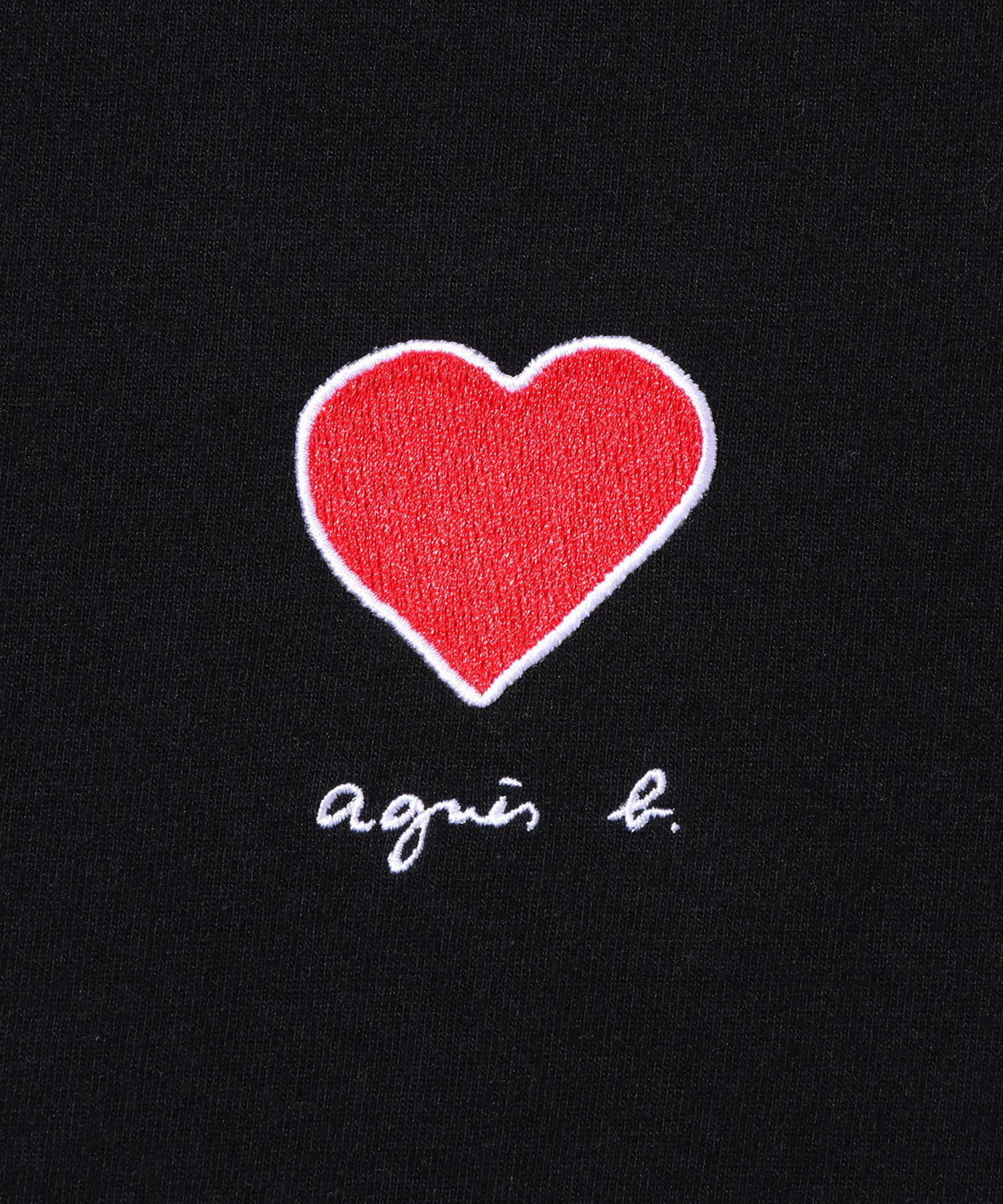 agnes b. TS LE MIXTE MACHES COURTES