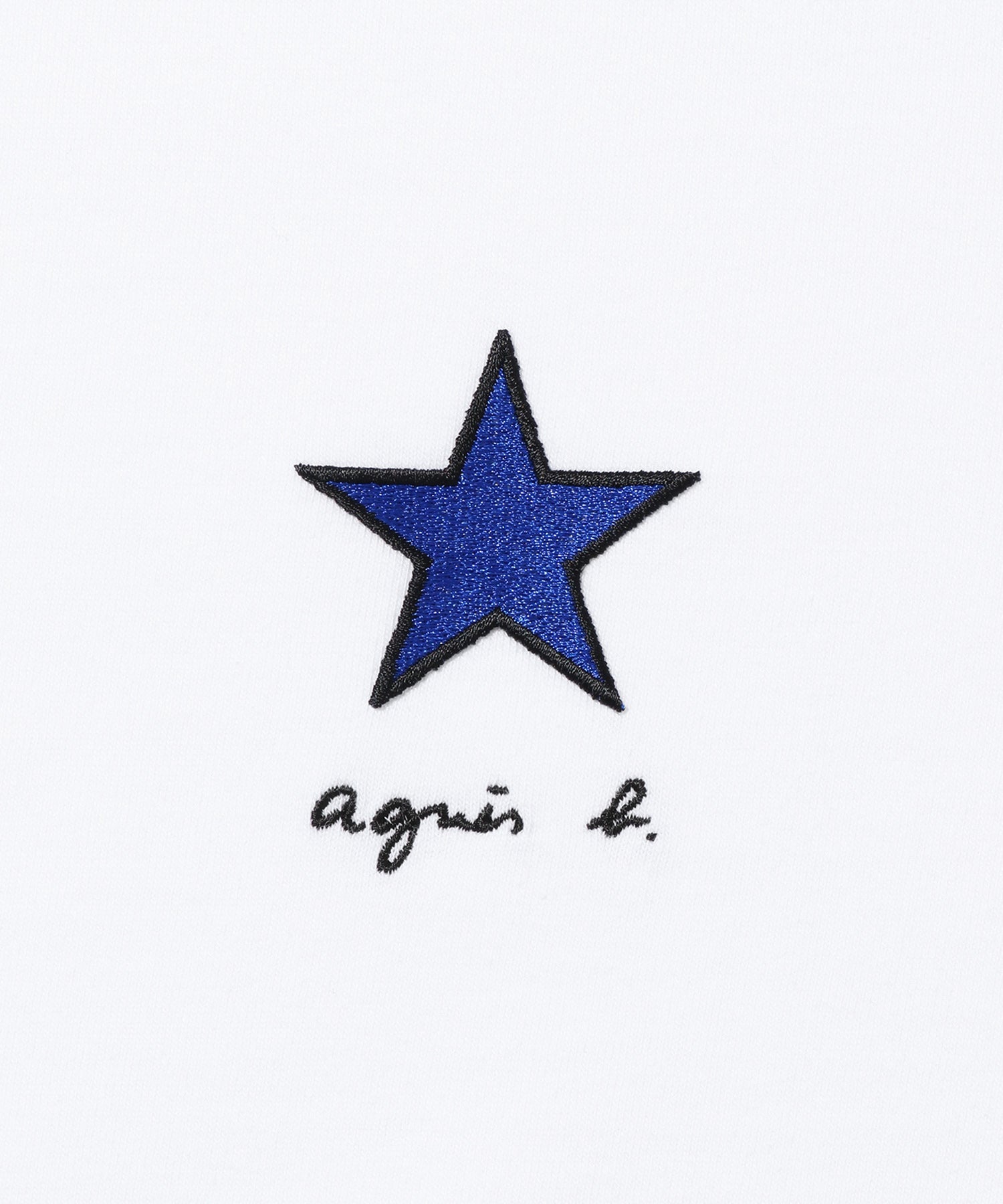 agnes b. TS LE MIXTE MACHES COURTES