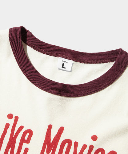 ［I Like Movies x weber］ T shirt (ringer)