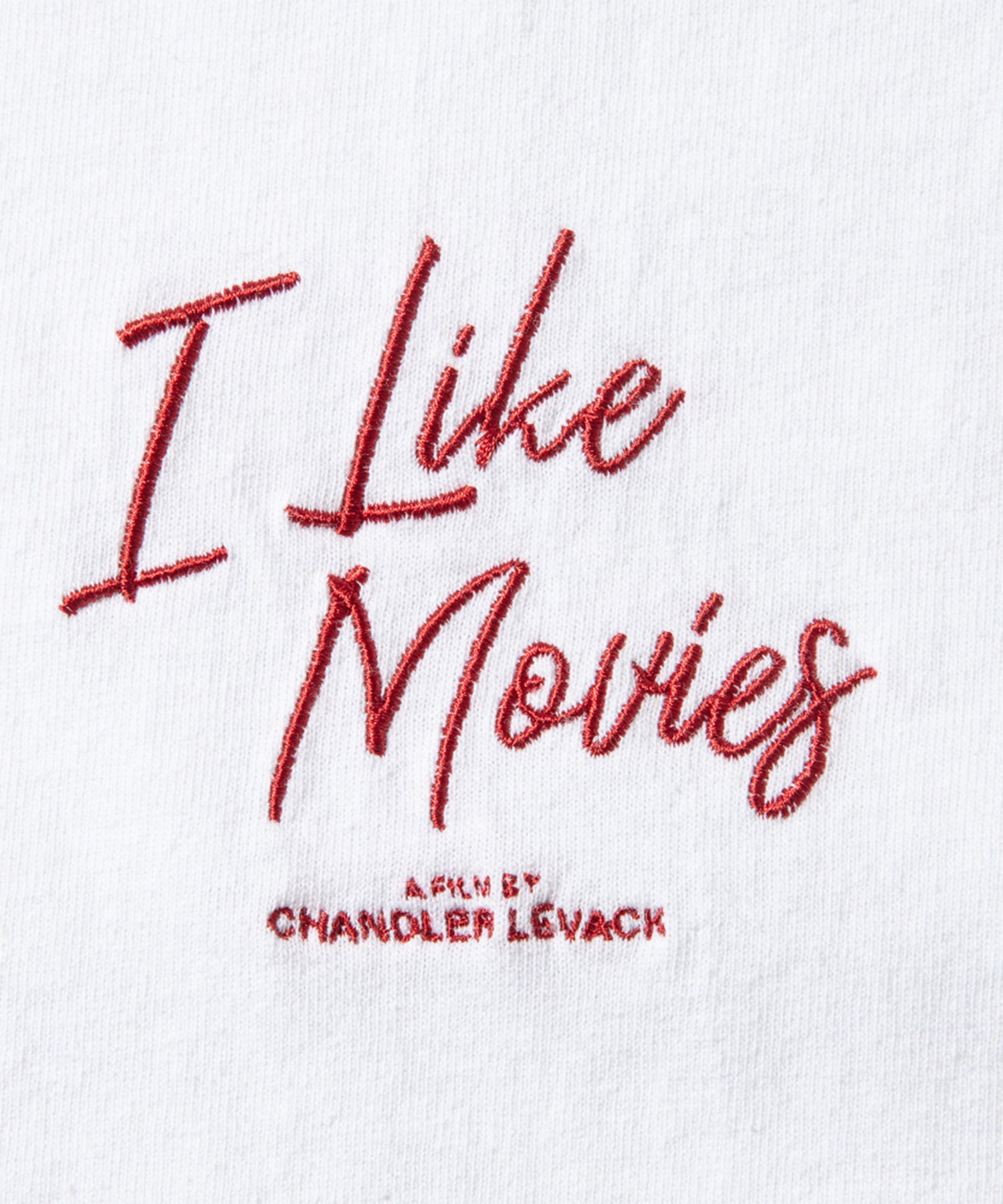 [I Like Movies x weber] T shirt (embroidery)- V.A. ONLINE STORE