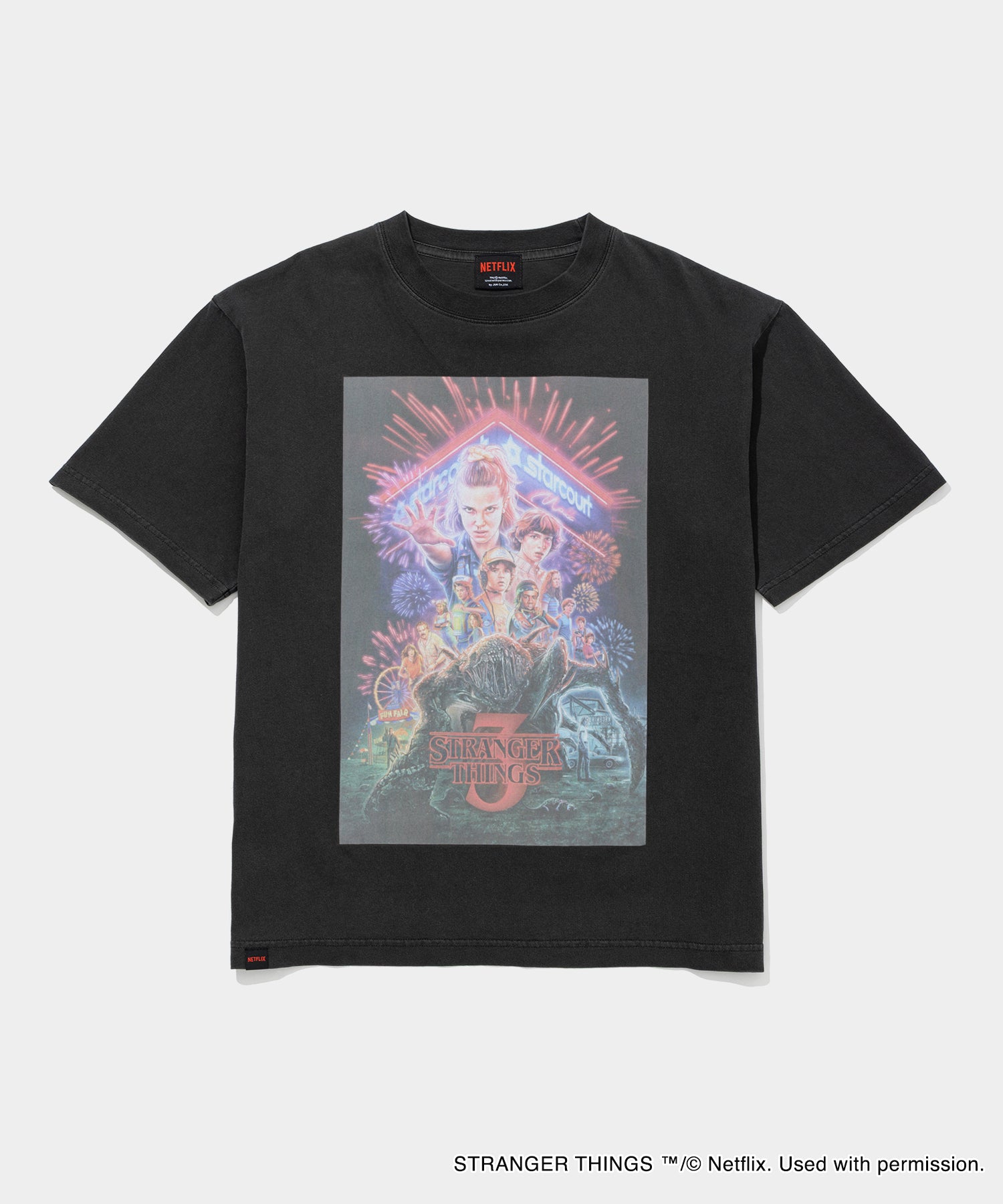 Pigment Stranger Things S3 Tee