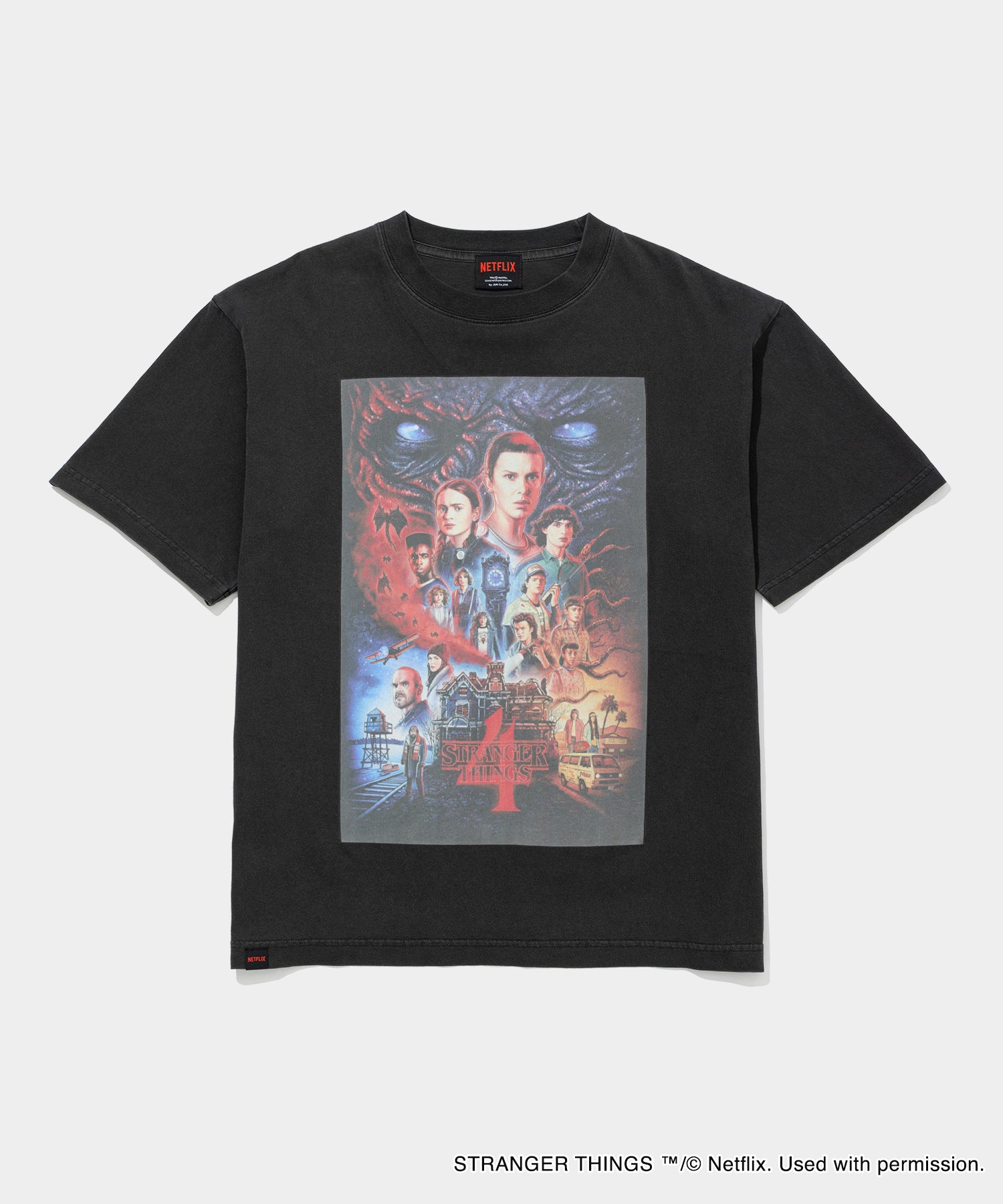 Pigment Stranger Things S4 Tee