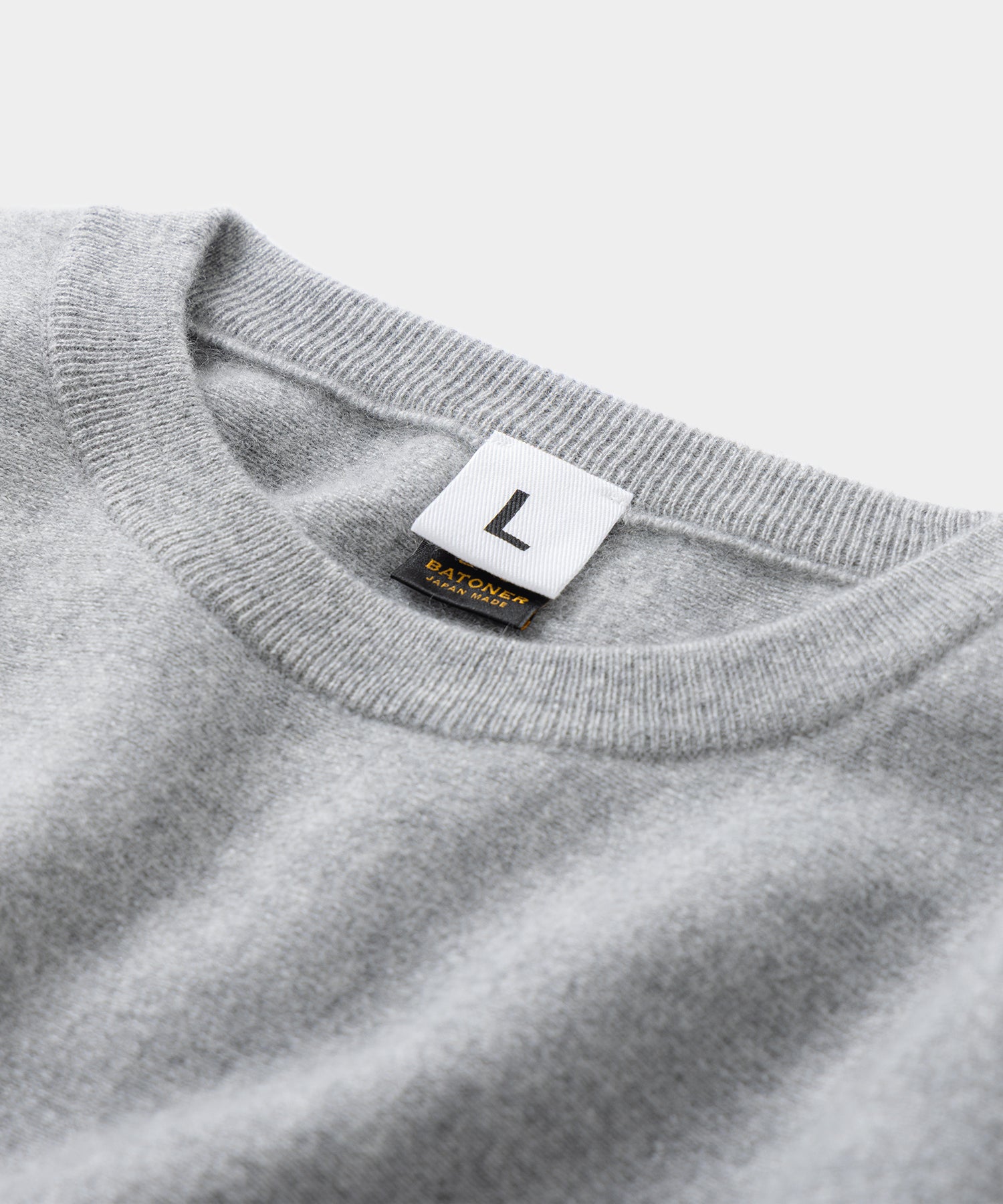 BATONER Cashmere tumbler Sweat Knit