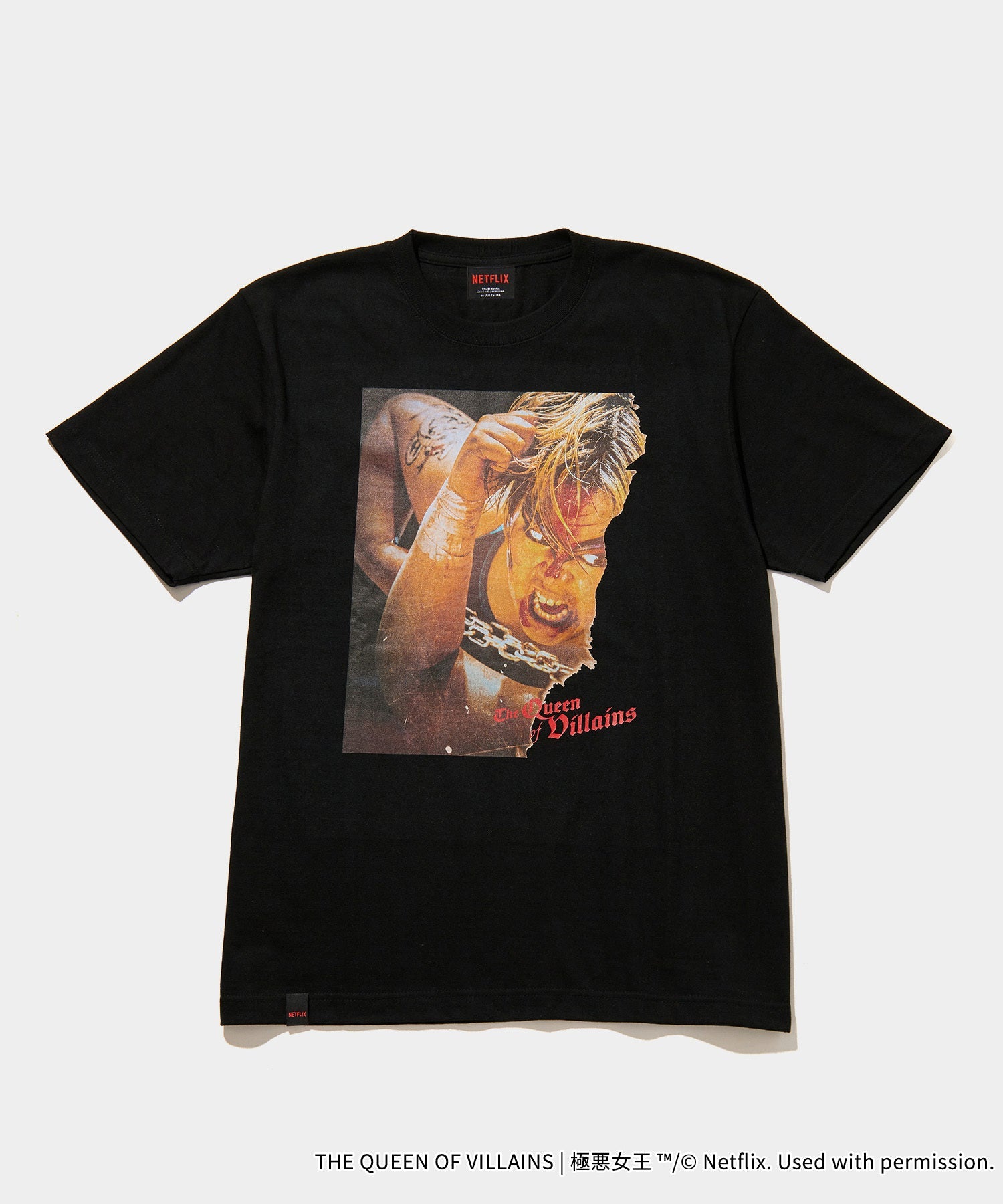「極悪女王」Photo SS T-shirt (ダンプ松本)