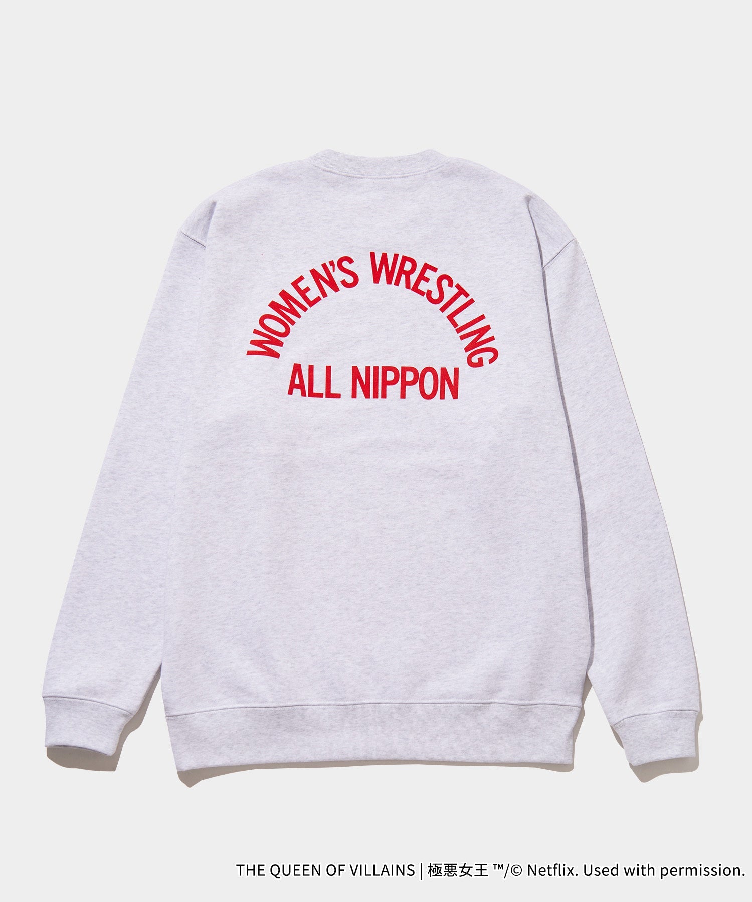 「極悪女王」Logo Sweat Crew