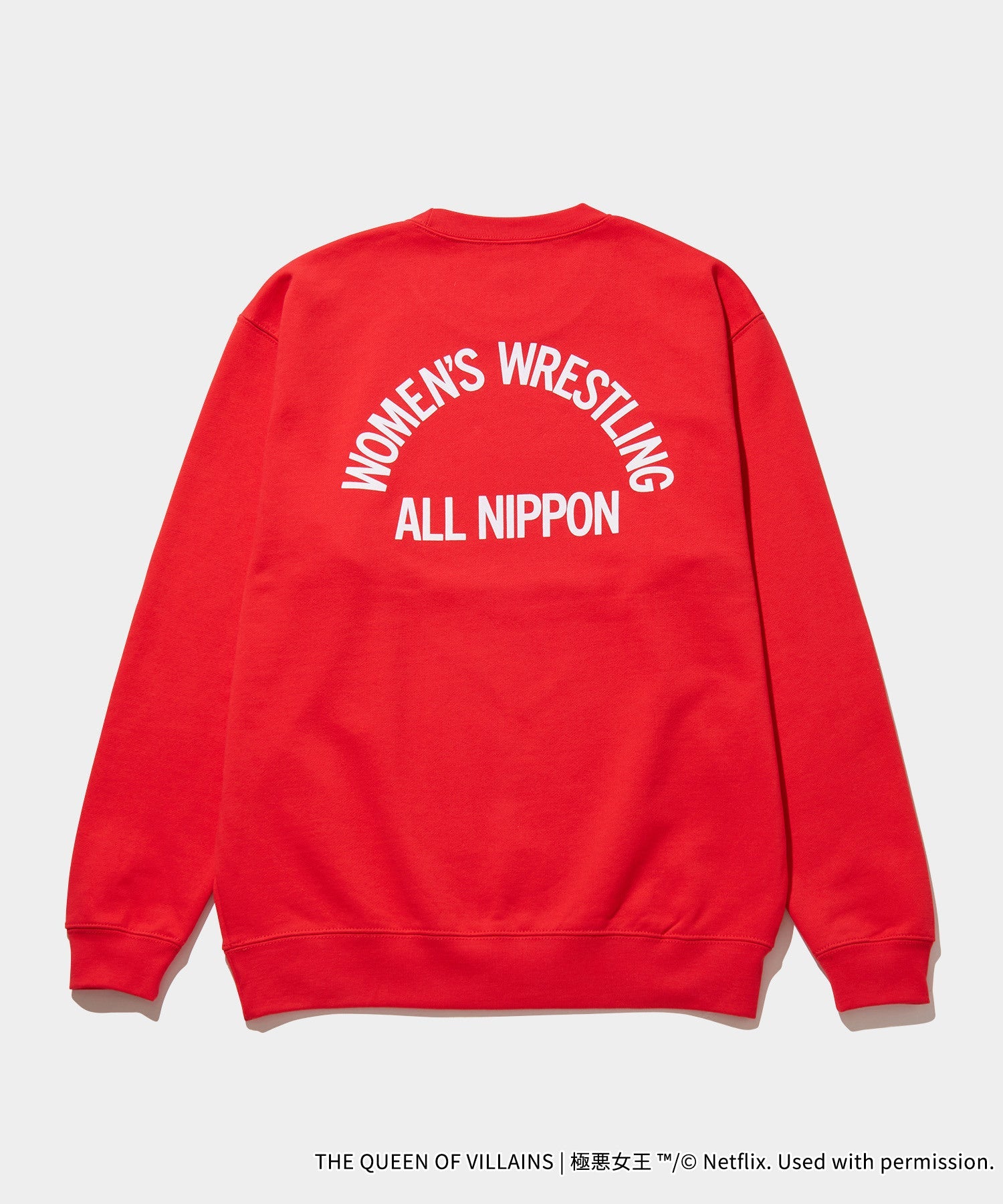 「極悪女王」Logo Sweat Crew