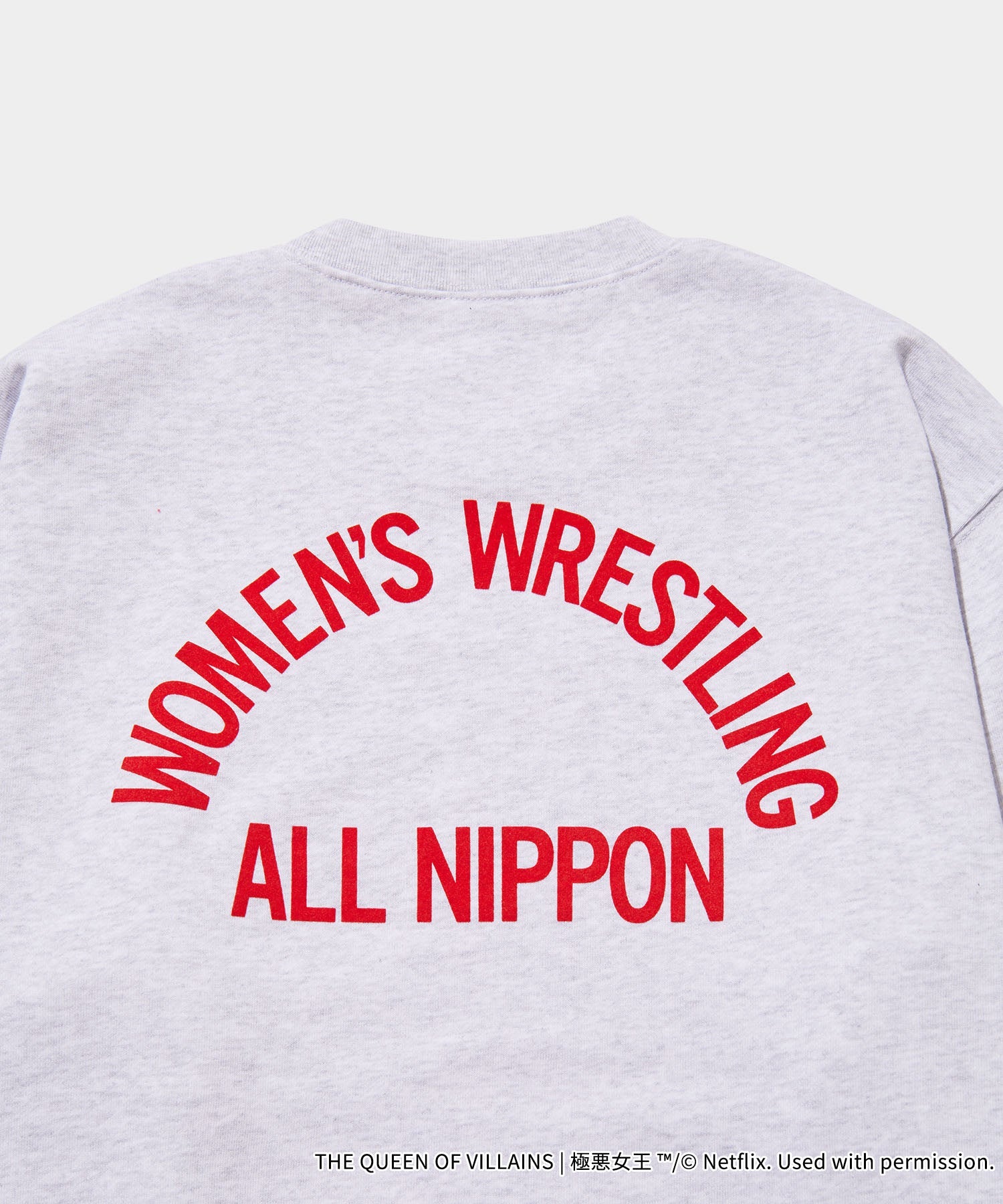 「極悪女王」Logo Sweat Crew