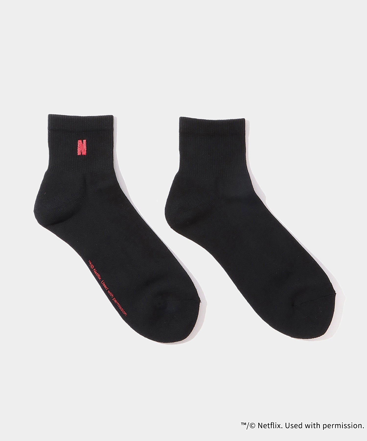 N Symbol Logo Socks