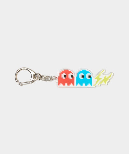 PAC-MAN GHOST FRGMT ACLYLIC KEYHOLDER A/B