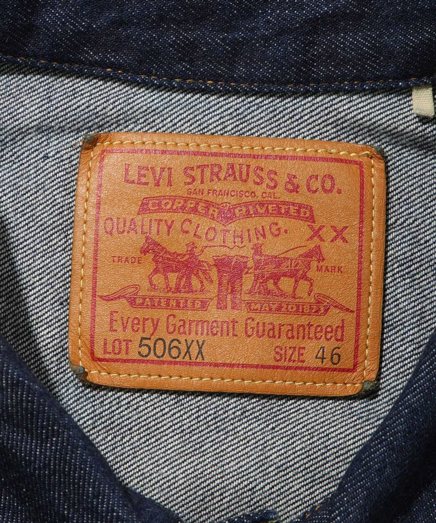 LEVI’S VINTAGE CLOTHING 1936’s TYPE1 JACKET V.A. Custom