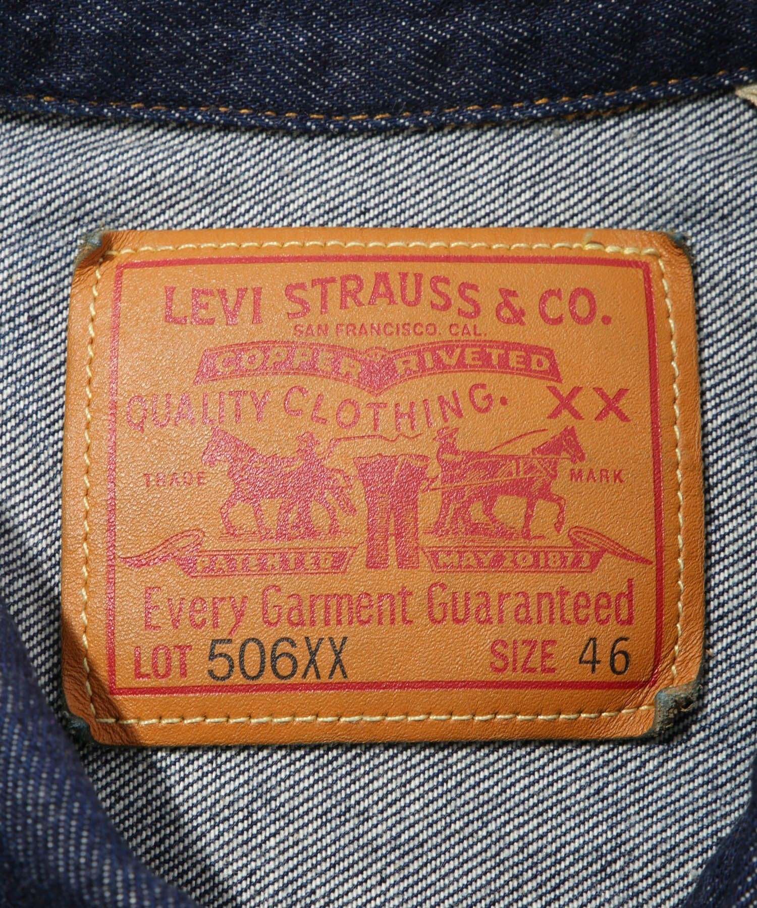 LEVI’S VINTAGE CLOTHING 1936’s TYPE1 JACKET V.A. Custom