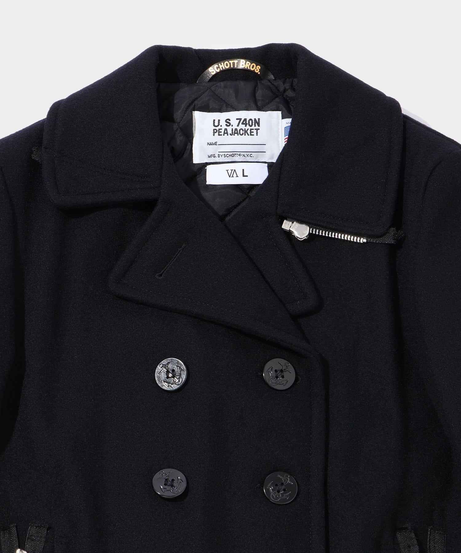 SCHOTT 740US PEACOAT V.A. CUSTOM