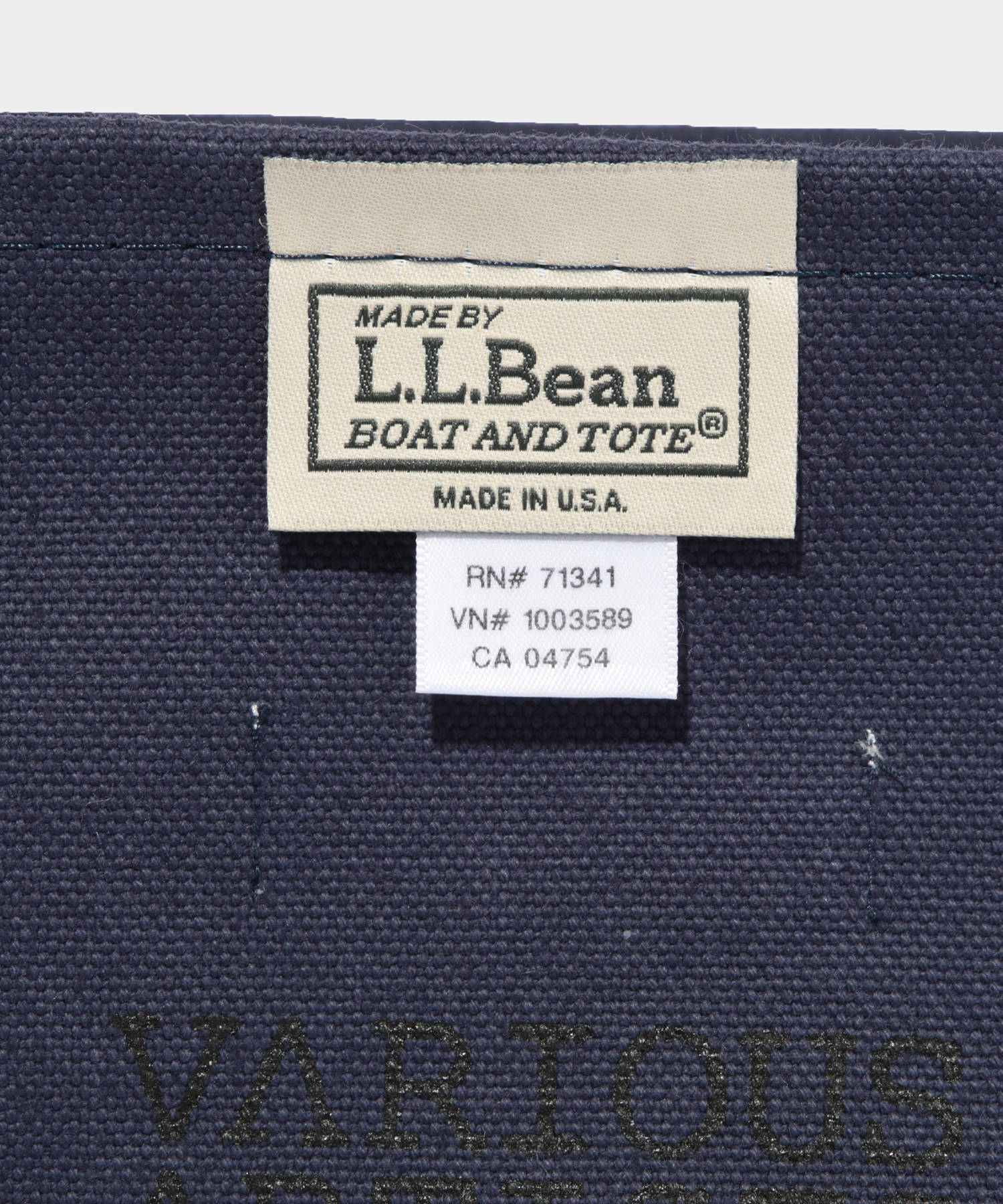 L.L.Bean SOLID BOAT AND TOTE MEDIUM