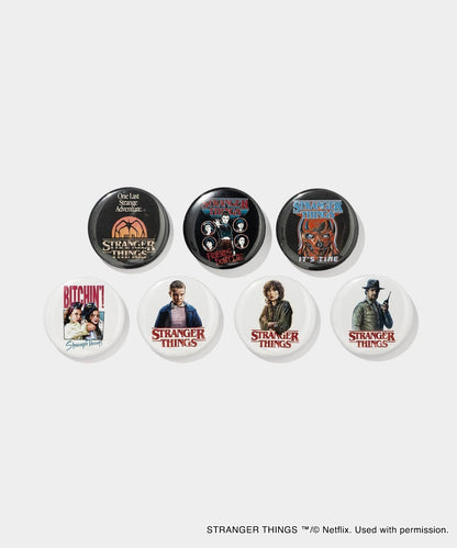 Stranger Things Can Badge 38mm