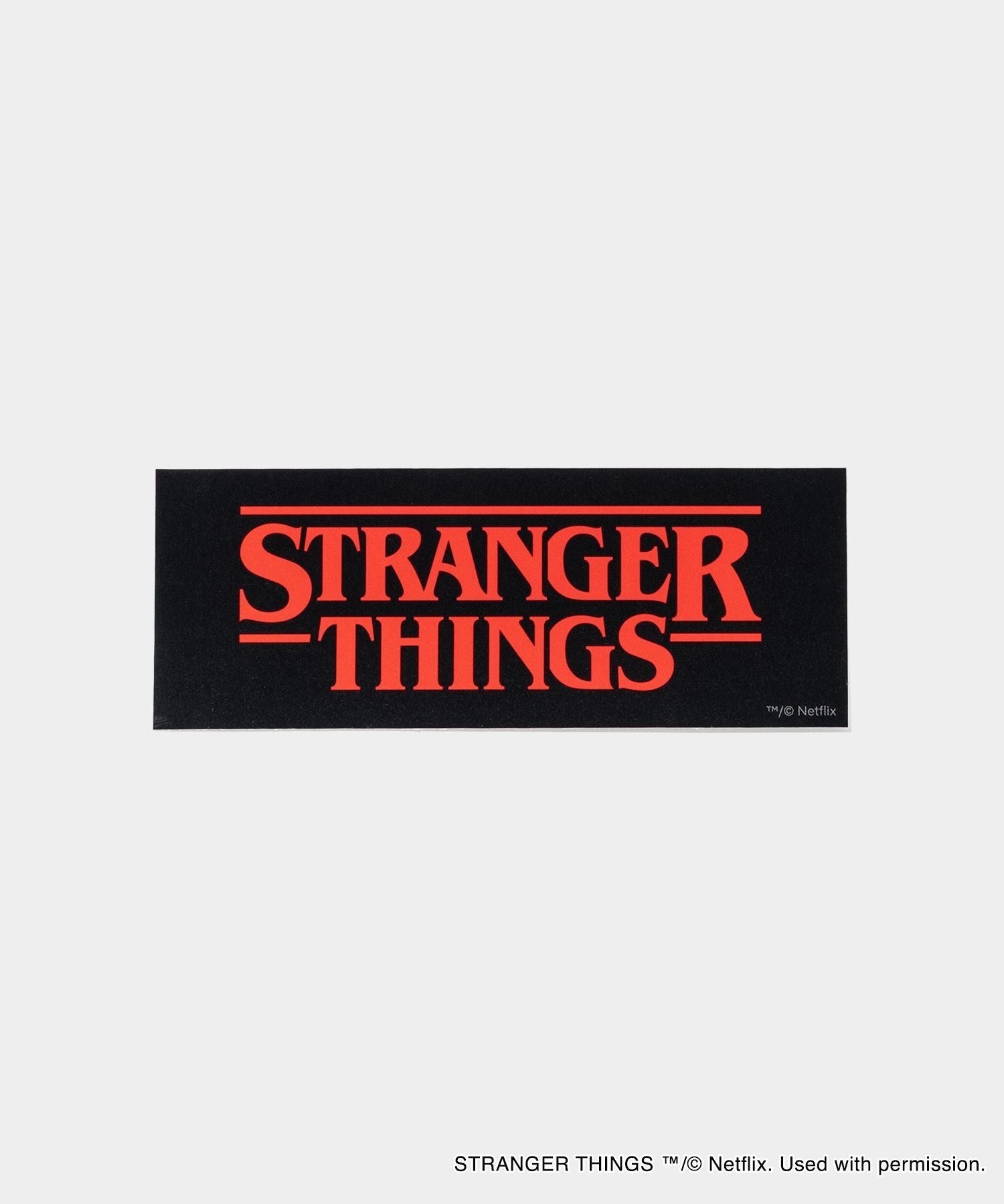 Stranger Things Bumper Sticker – V.A. TOKYO ONLINE STORE