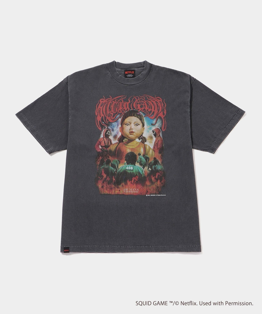 「イカゲーム」Original Graphic SS T-Shirt (ヨンヒ)