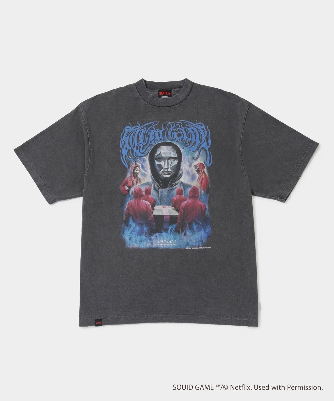 「イカゲーム」Original Graphic SS T-Shirt (フロントマン)