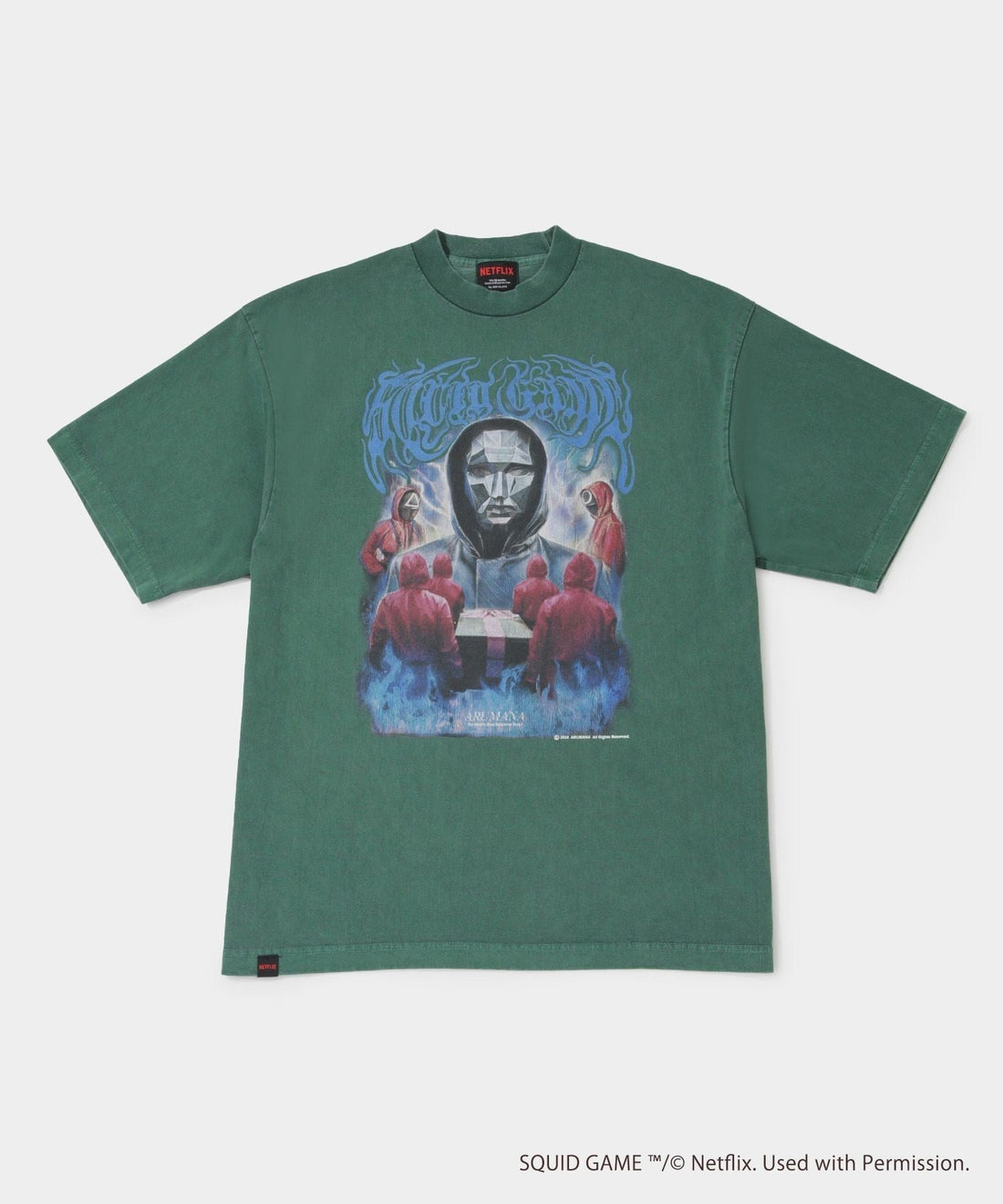 「イカゲーム」Original Graphic SS T-Shirt (フロントマン)