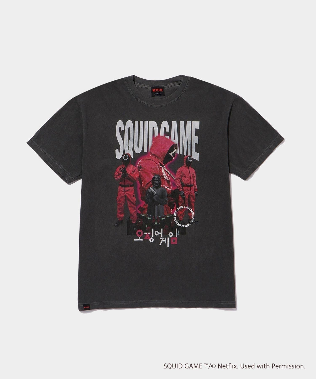 「イカゲーム」Original Graphic SS T-Shirt (マスクドソルジャー)