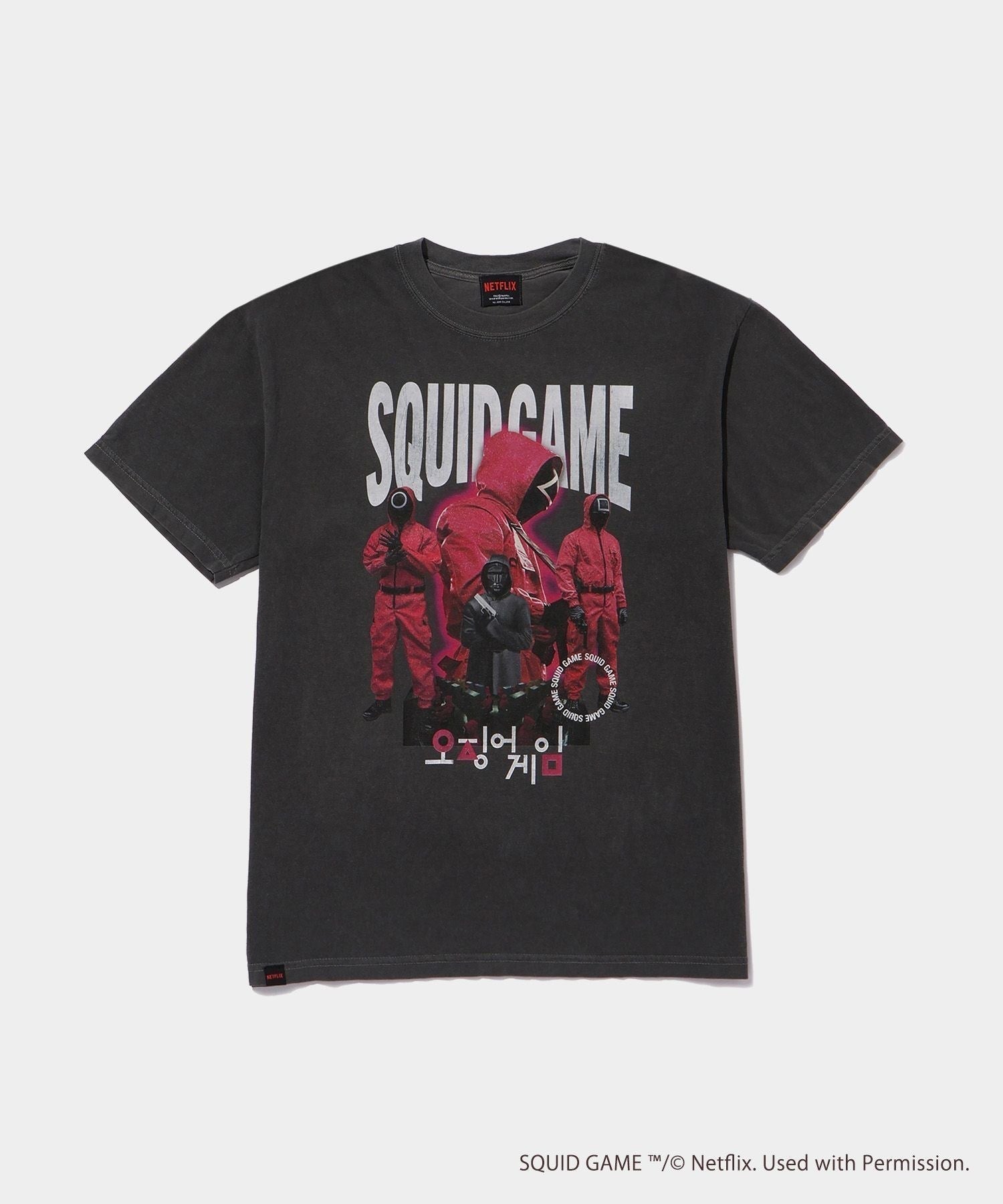 「イカゲーム」Original Graphic SS T-Shirt (マスクドソルジャー)