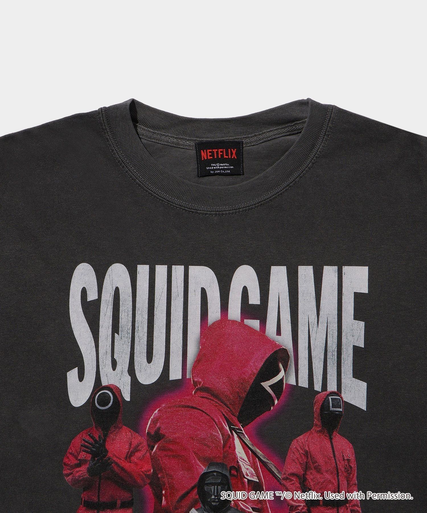 「イカゲーム」Original Graphic SS T-Shirt (マスクドソルジャー)