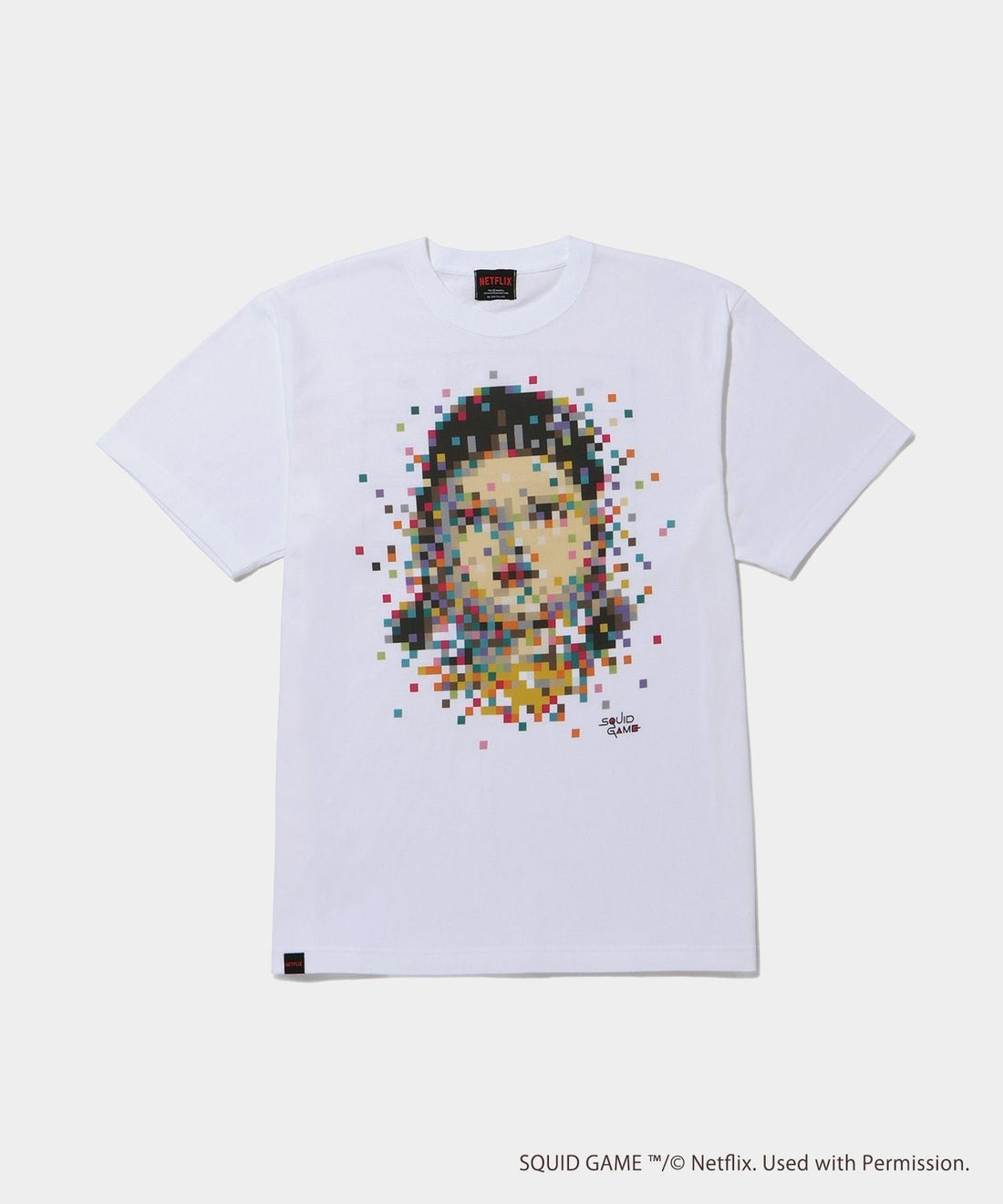 「イカゲーム」Pixel Graphic SS T-shirts (ヨンヒ)