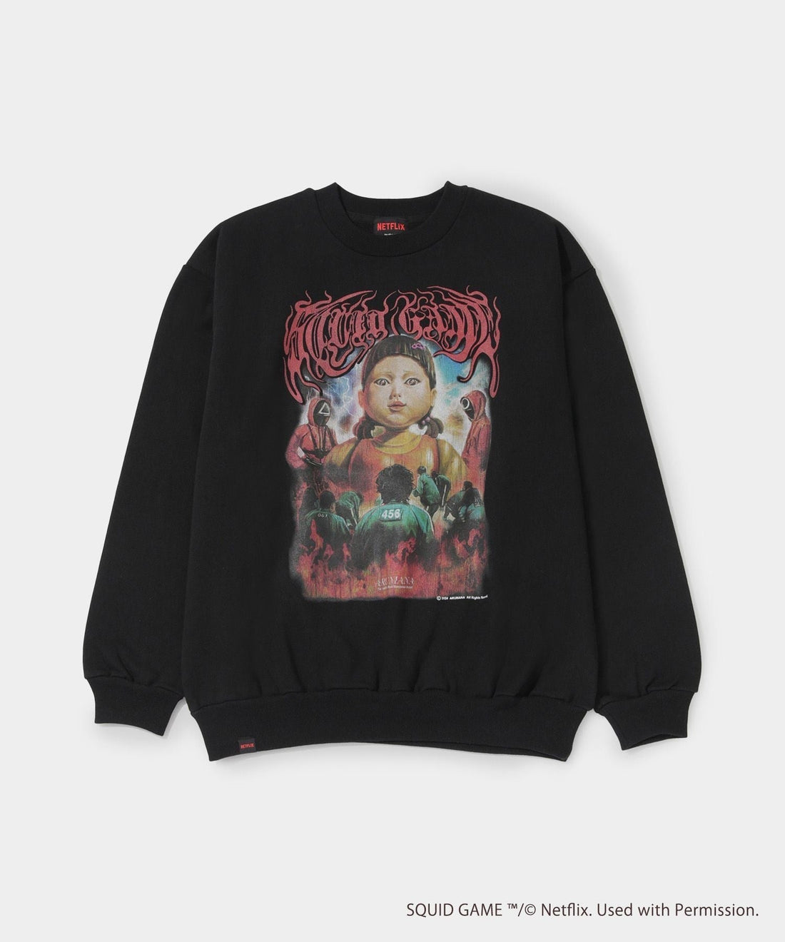 「イカゲーム」Original Graphic Sweat Crew (ヨンヒ)