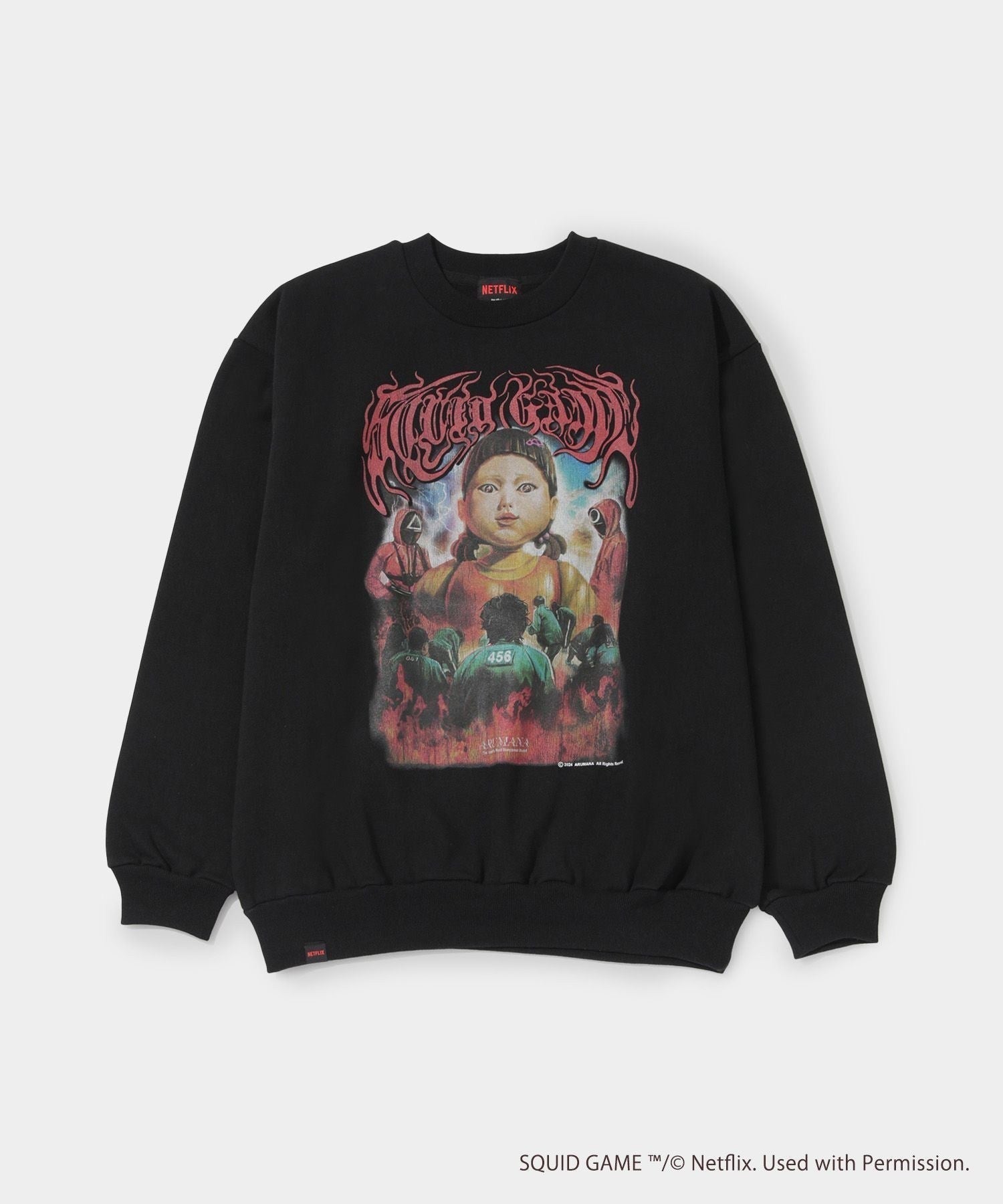 「イカゲーム」Original Graphic Sweat Crew (ヨンヒ)