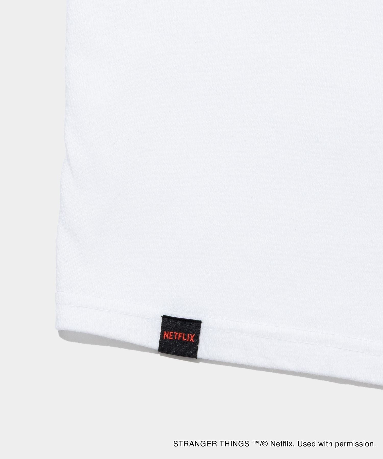 STRANGER THINGS HELLFIRE CLUB RAGLAN SLEEVE TEE